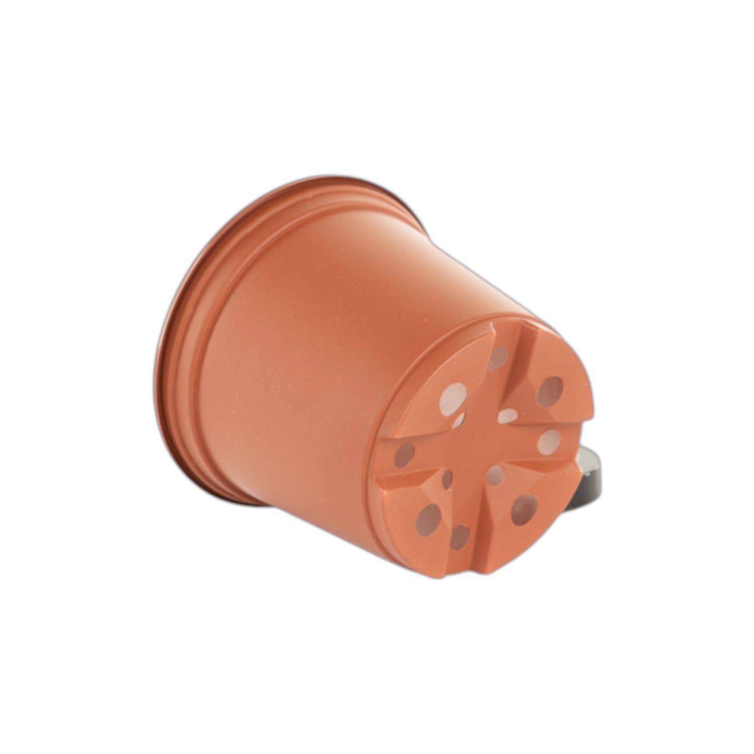 AEROPLAS 10.5cm Thermo-Formed Pot High TERRACOTTA