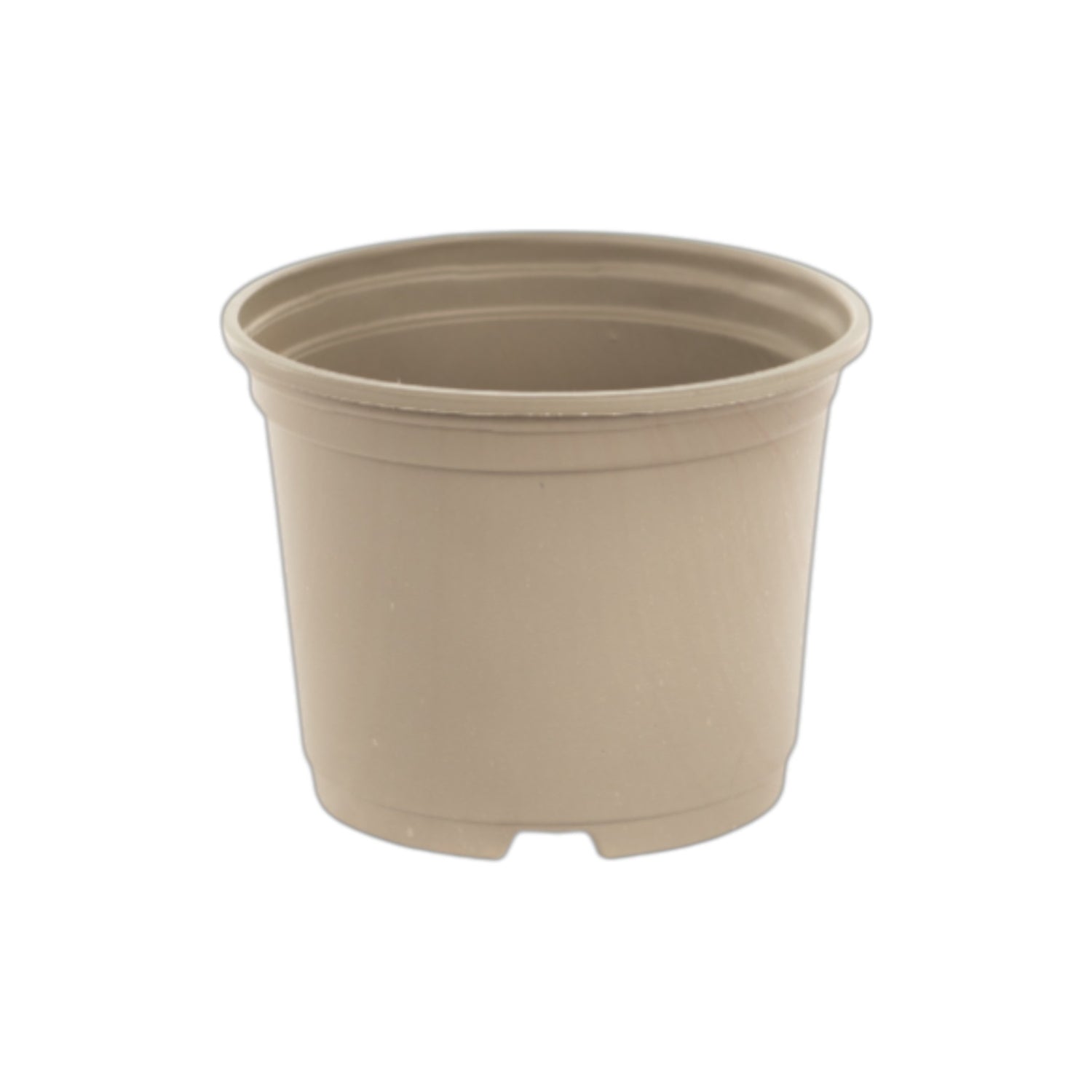 AEROPLAS 10.5cm Thermo-Formed Pot Low TAUPE