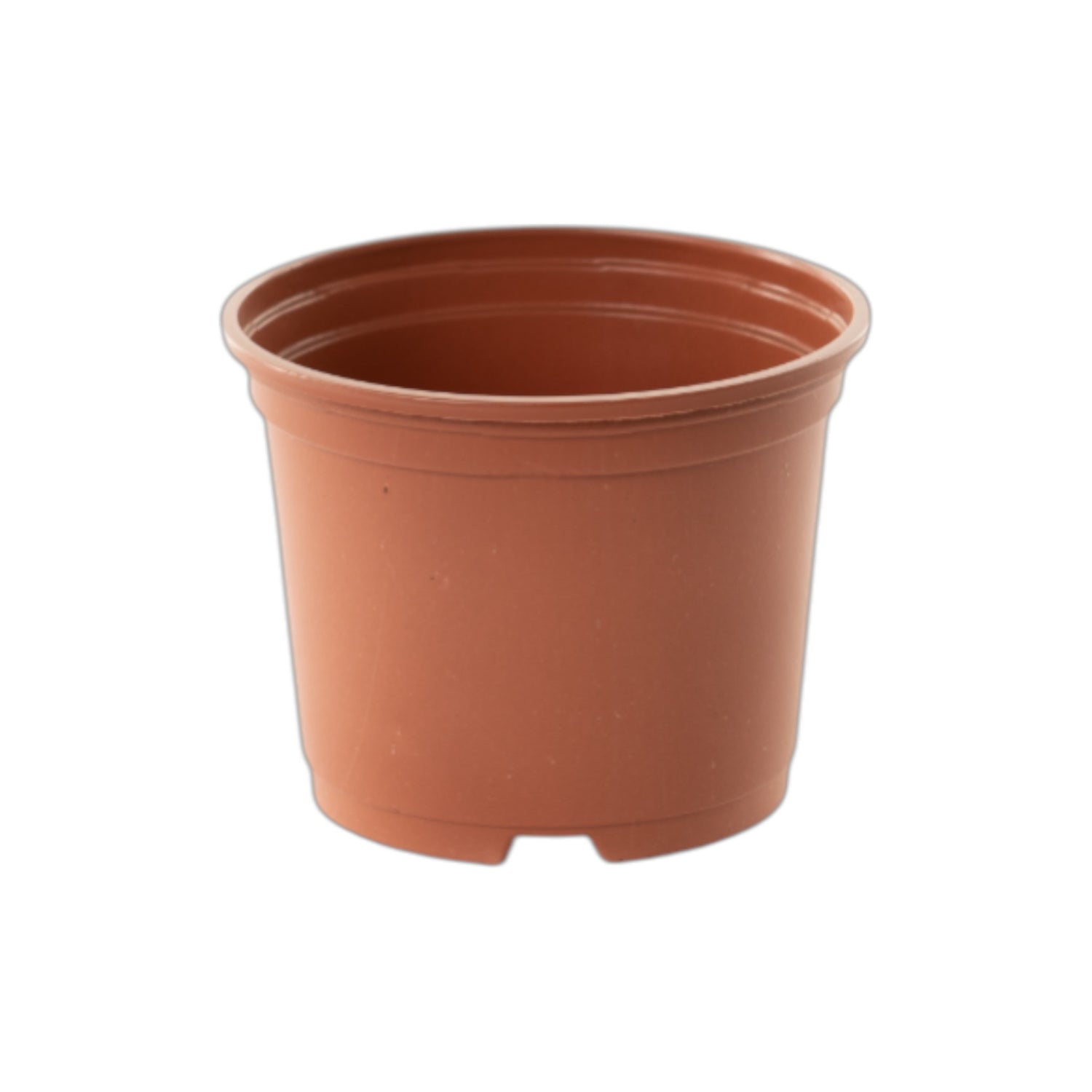 AEROPLAS 10.5cm Thermo-Formed Pot Low TERRACOTTA