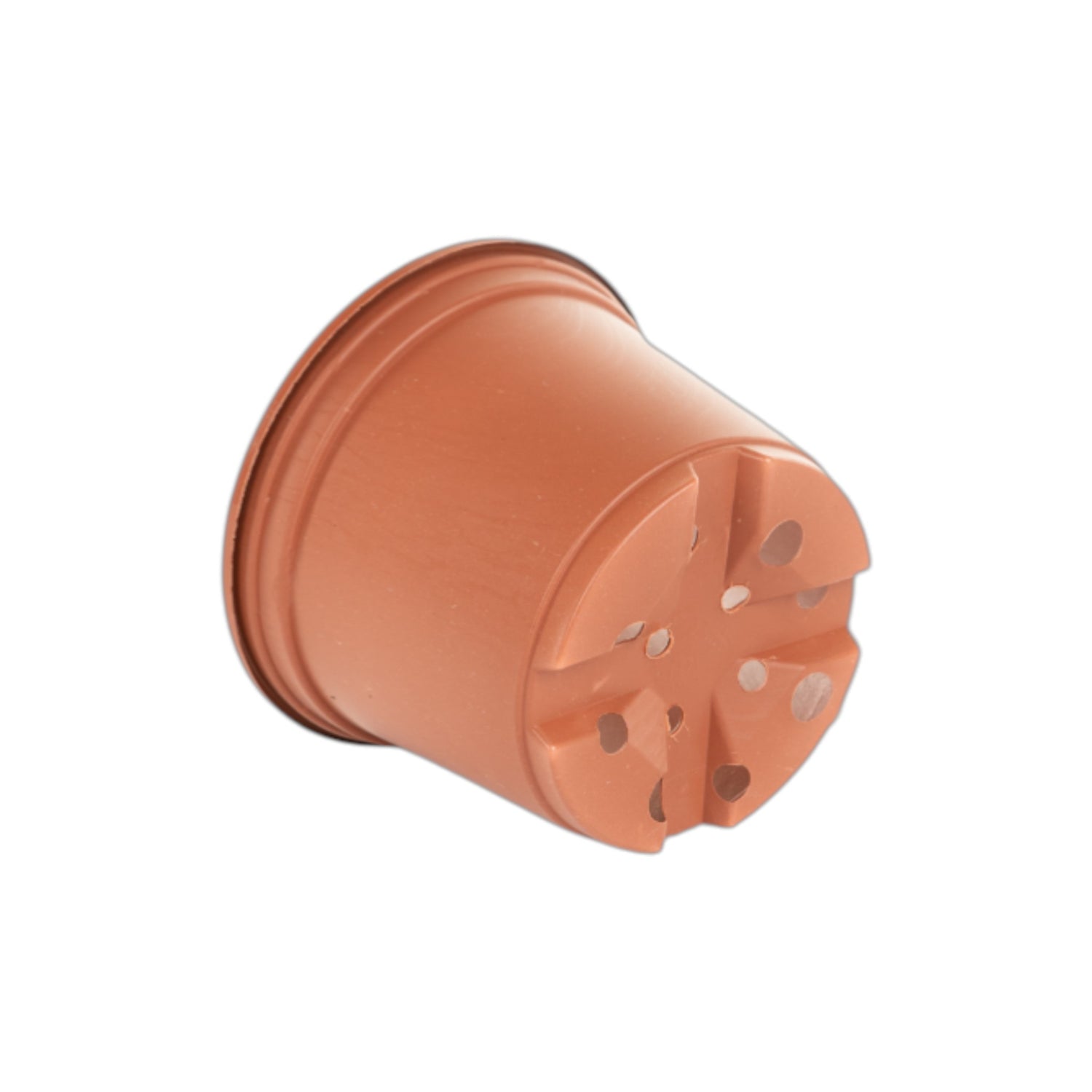 AEROPLAS 10.5cm Thermo-Formed Pot Low TERRACOTTA