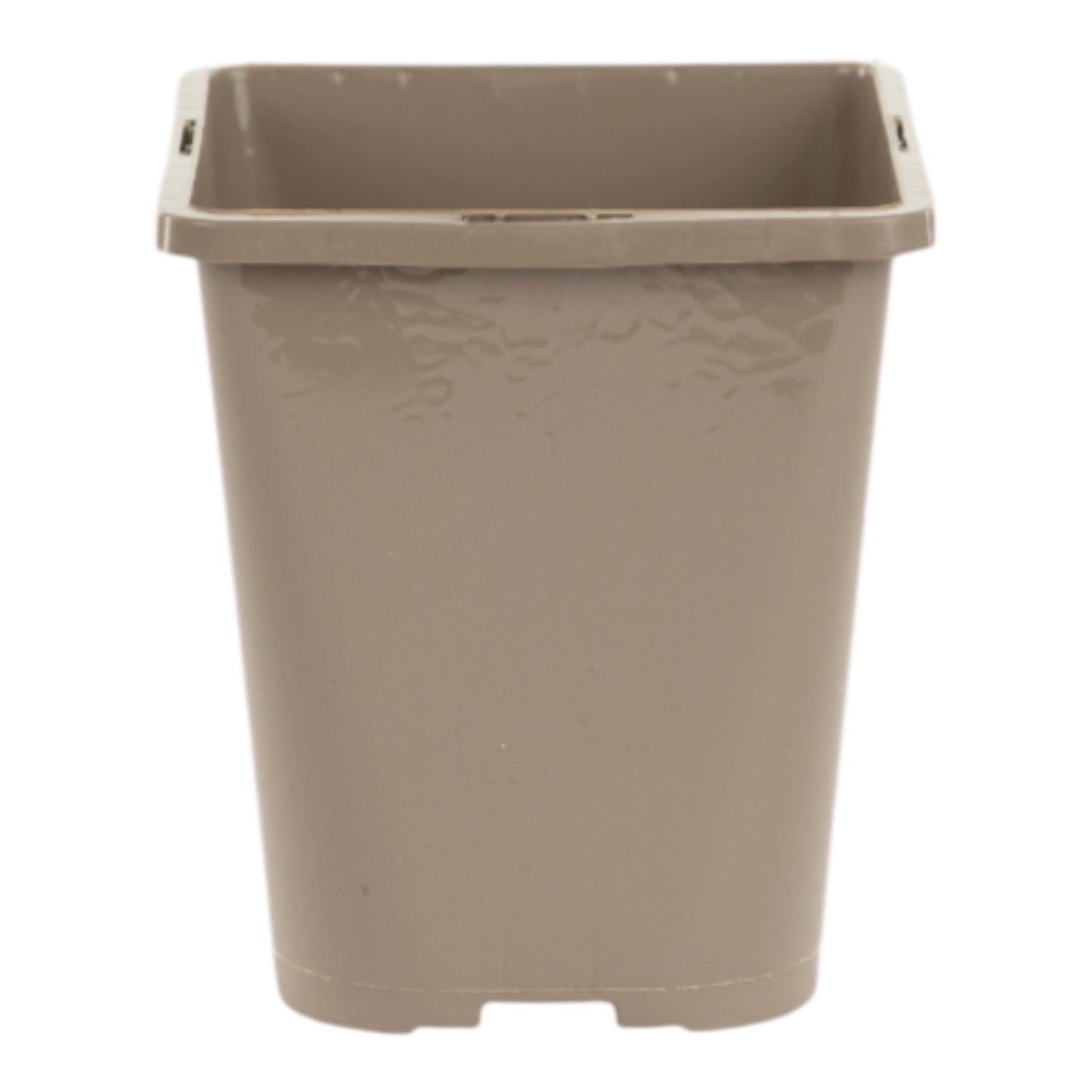 AEROPLAS 1ltr Slotted (25mm) Square Round TAUPE (net of 88)