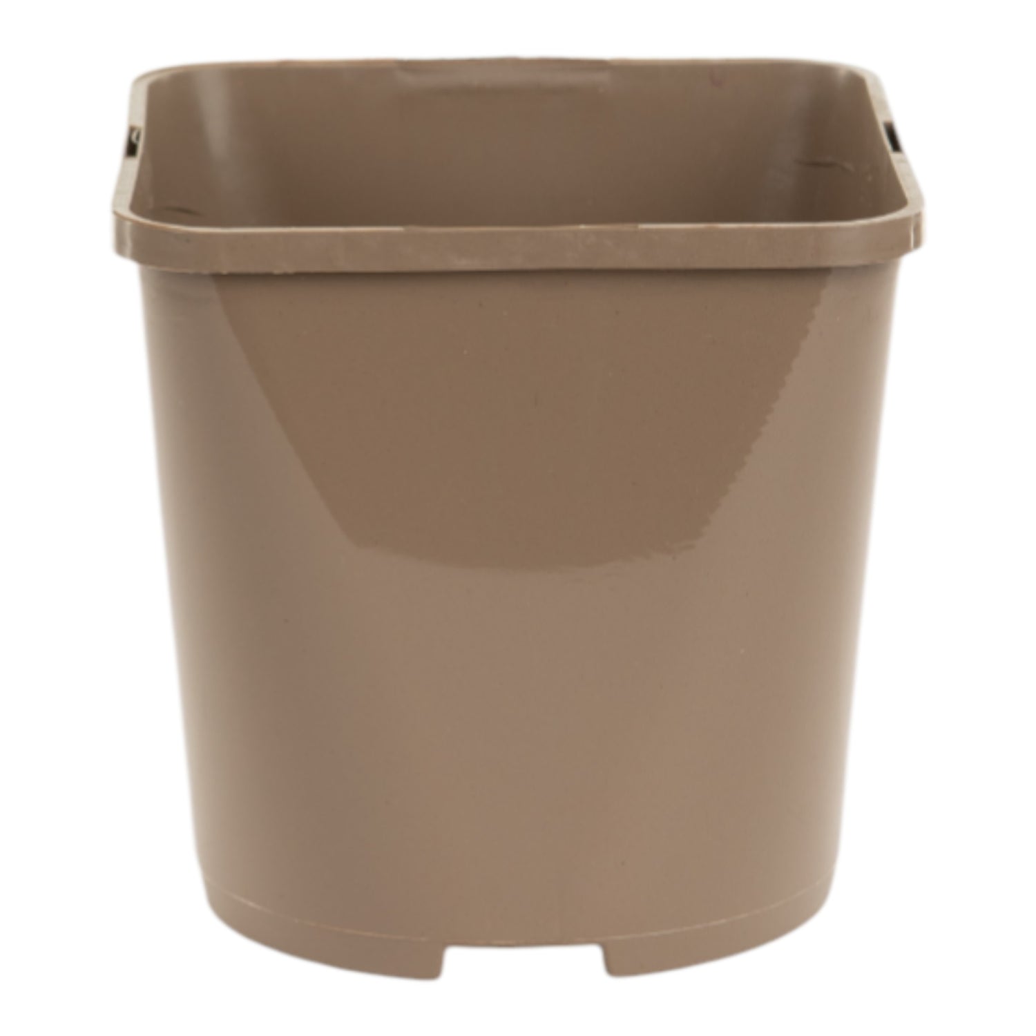 AEROPLAS 2ltr Slotted (25mm) Square Round TAUPE (net of 70)