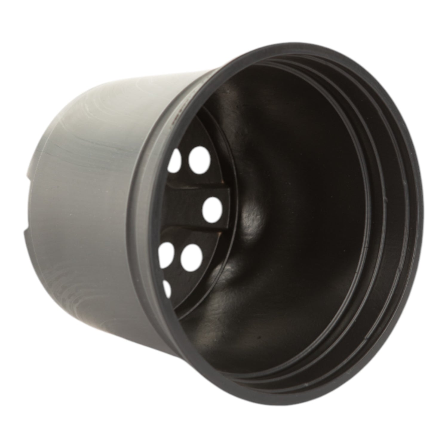 AEROPLAS 2ltr Thermo-Formed Pot BLACK