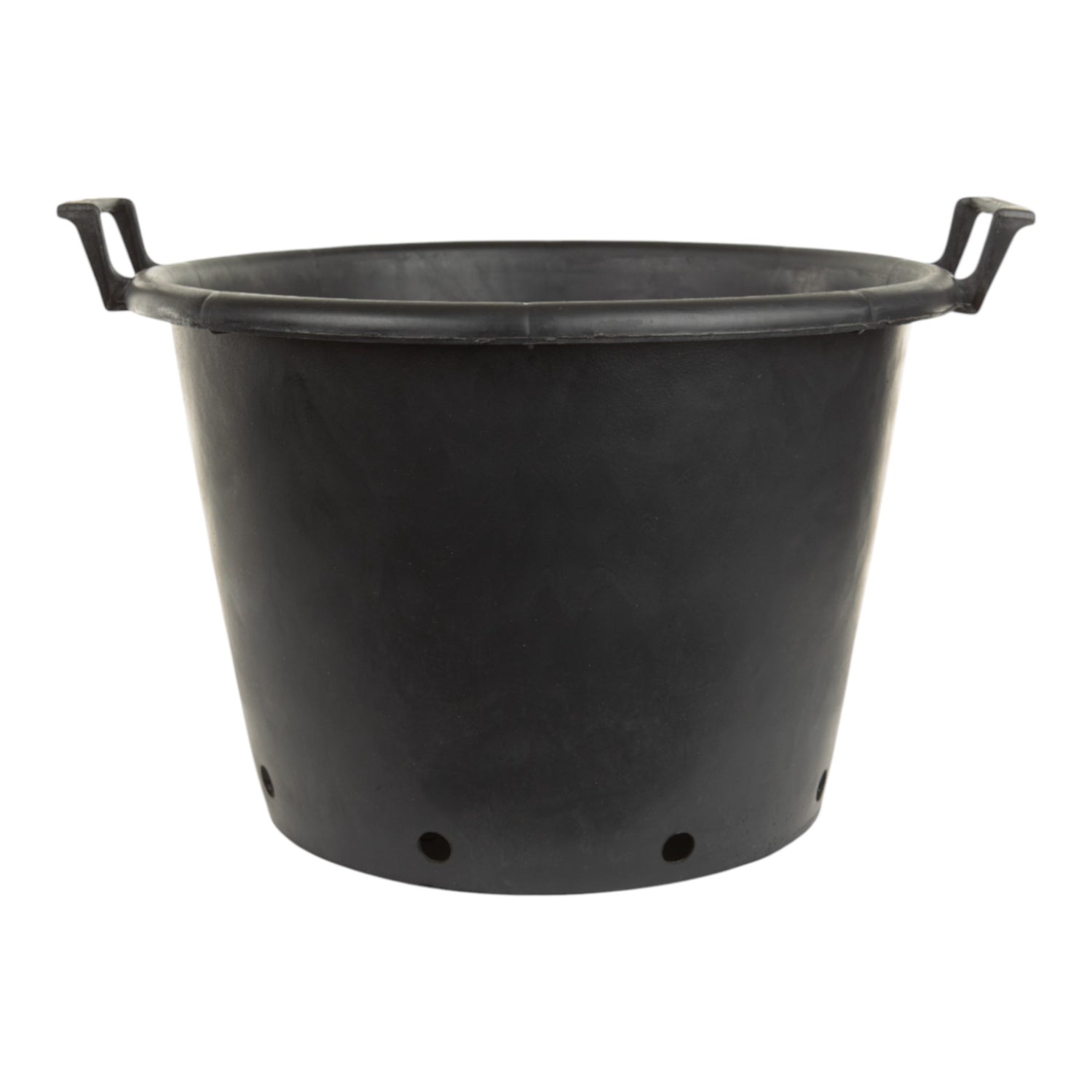 35L Heavy Duty Round Plastic Pot (with handles)