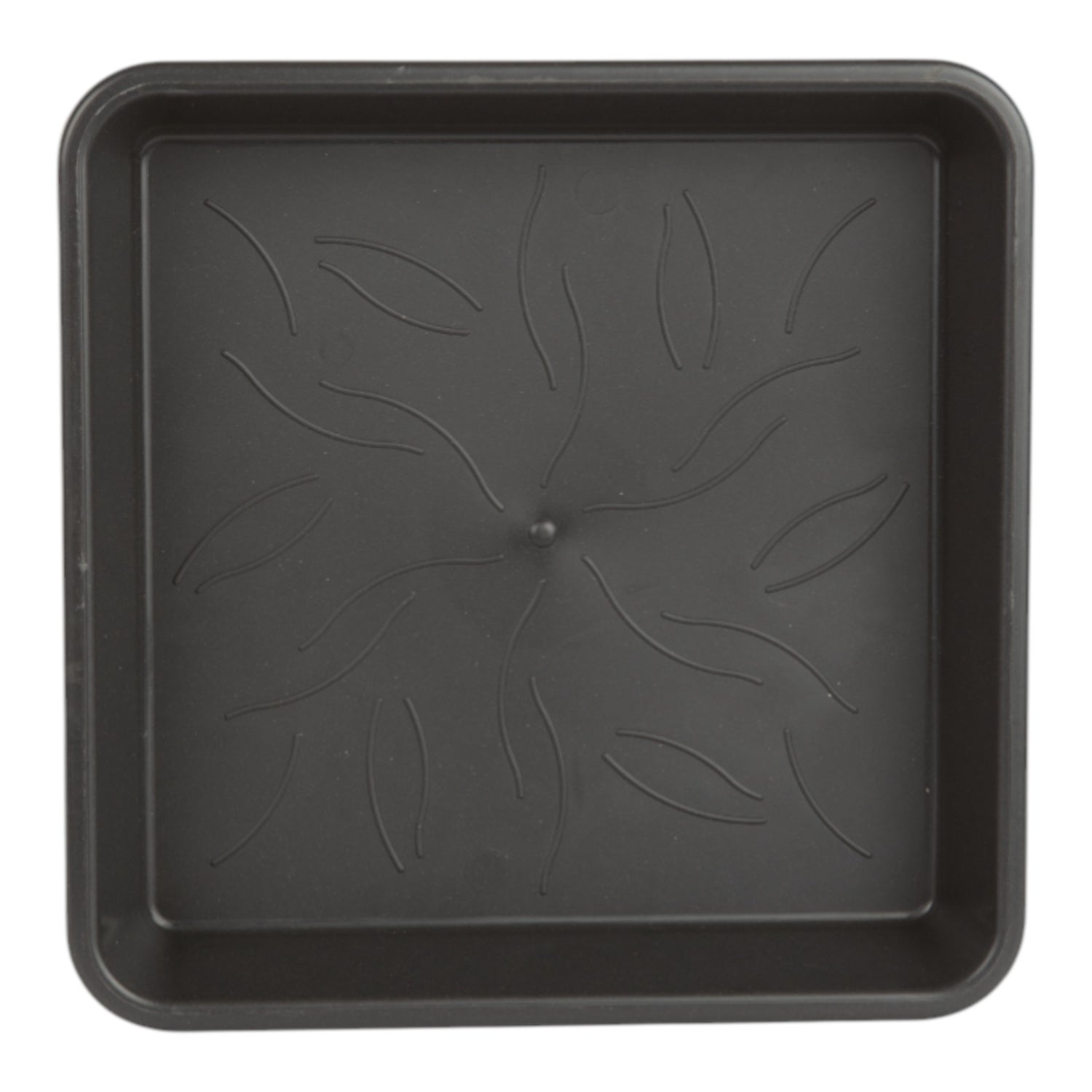 34cm Square Plastic Plant Pot Saucer