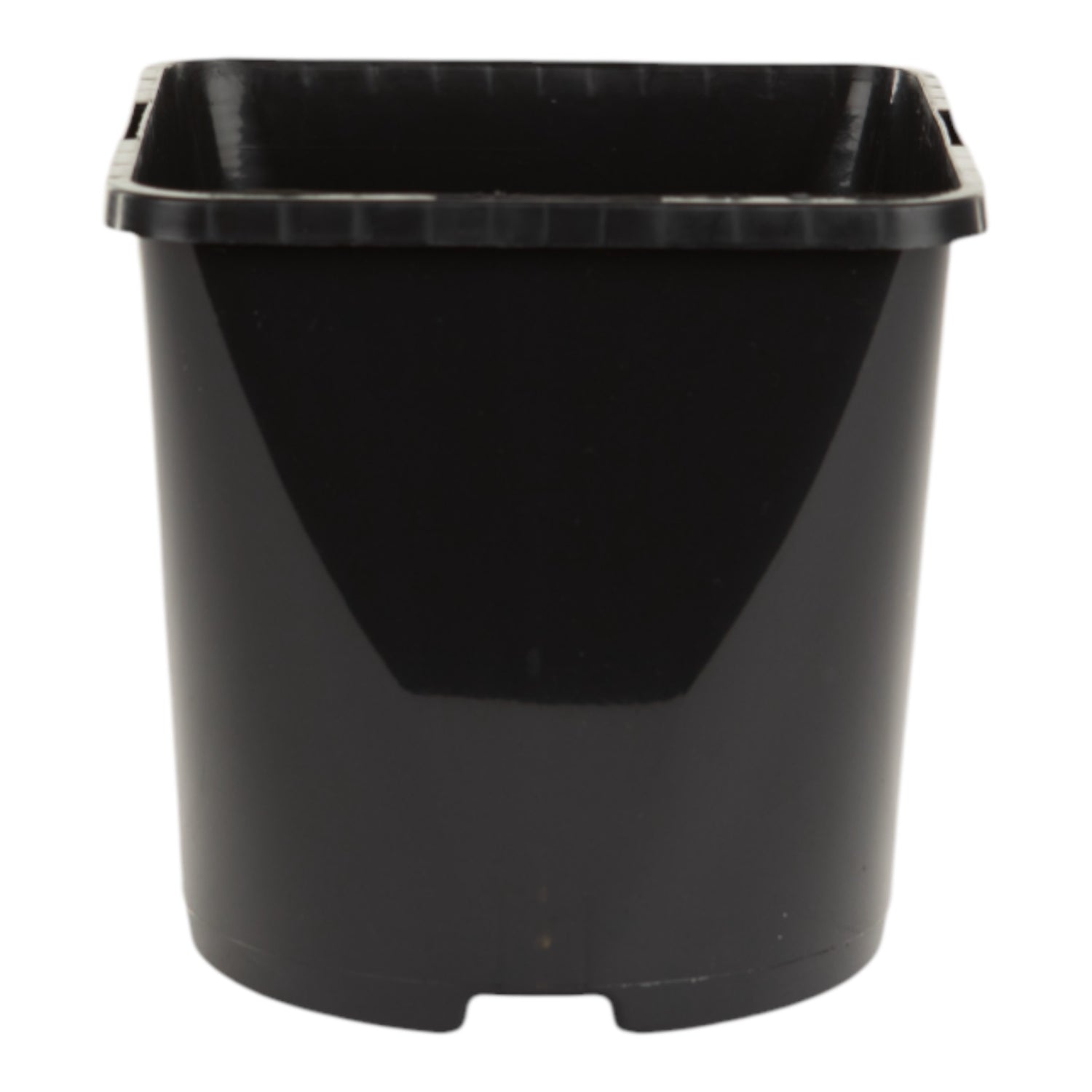 AEROPLAS 3ltr Slotted (40mm) Square Round BLACK (net of 46)