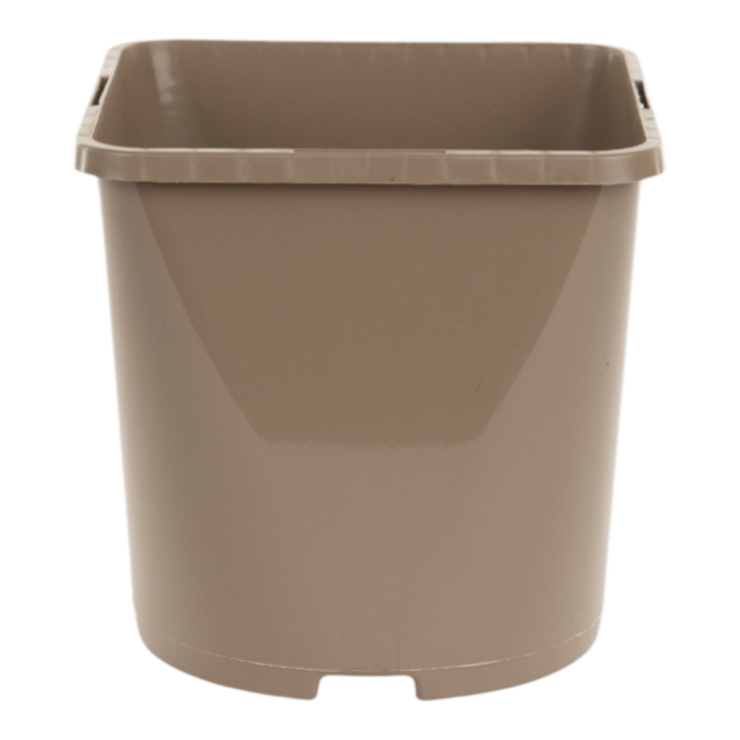 AEROPLAS 3ltr Slotted (40mm) Square Round TAUPE (net of 46)