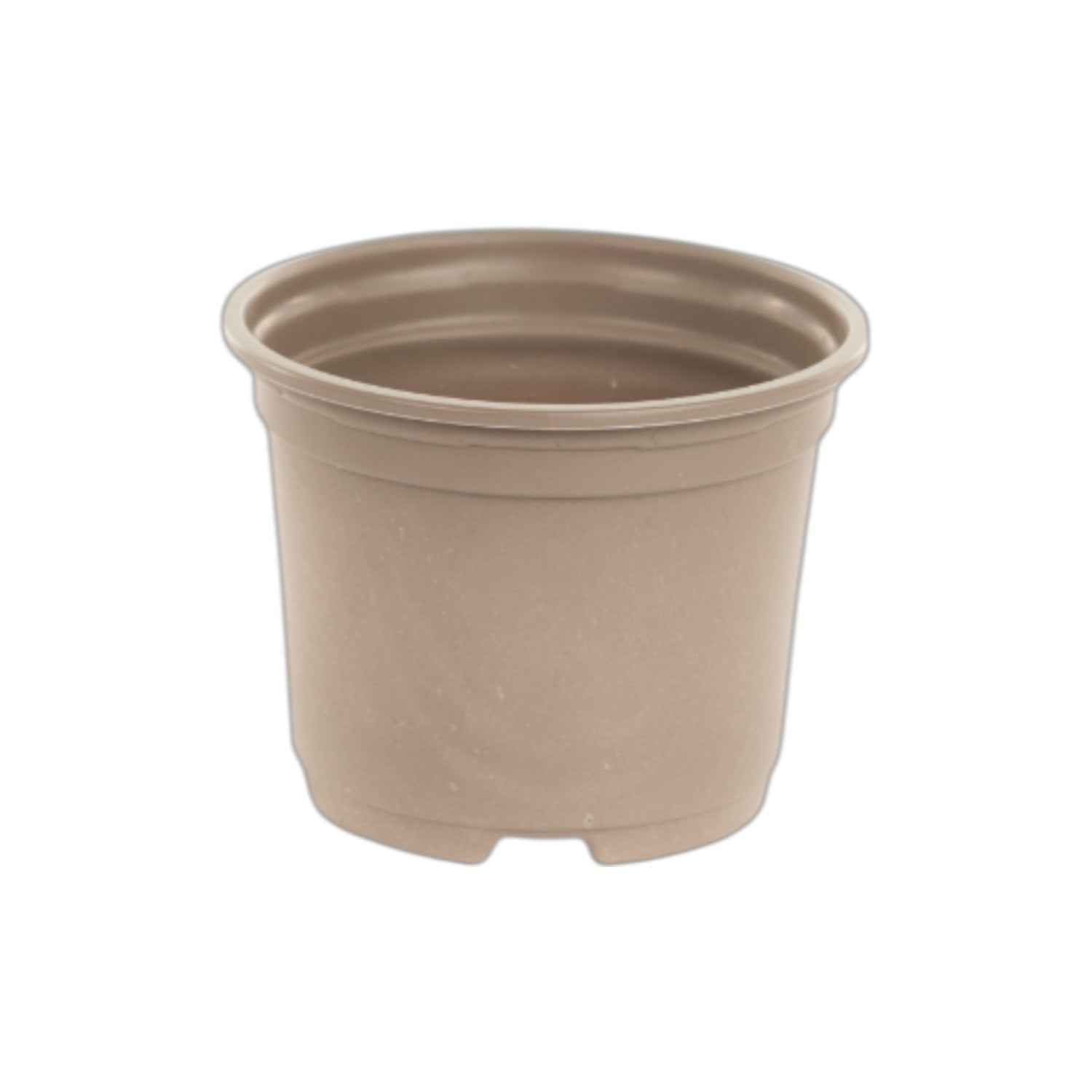 AEROPLAS 9cm Thermo-Formed Pot Low TAUPE
