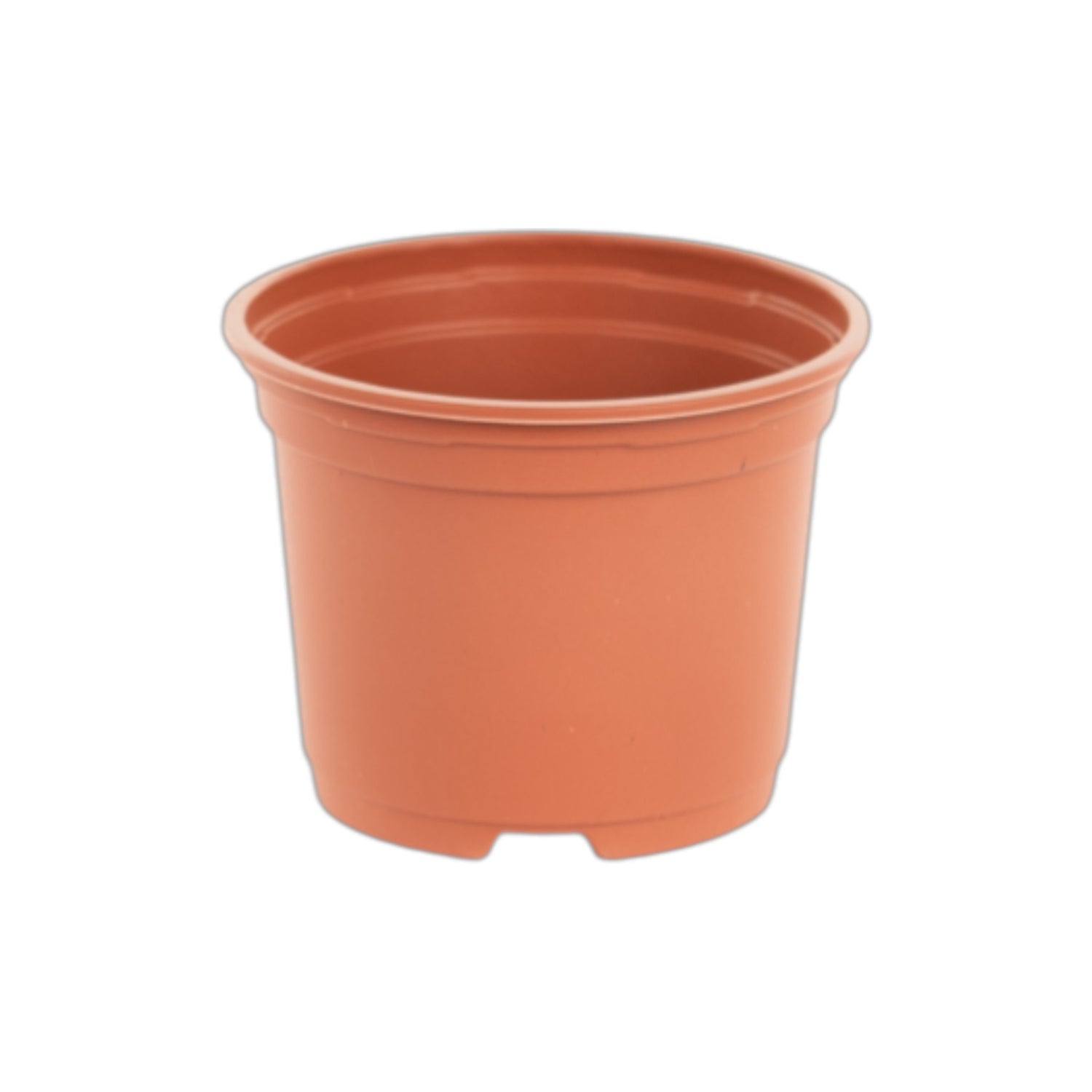 AEROPLAS 9cm Thermo-Formed Pot Low TERRACOTTA