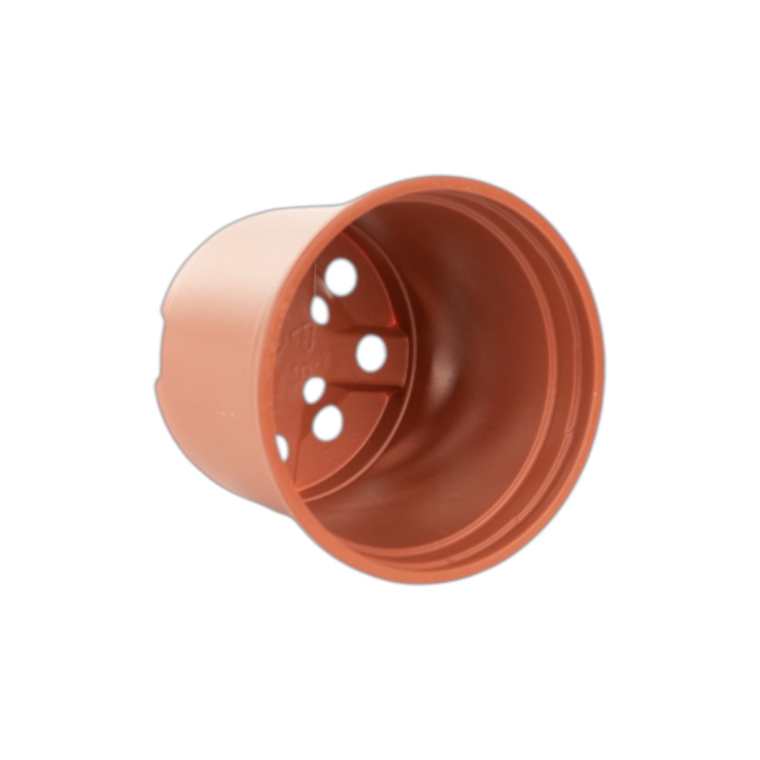AEROPLAS 9cm Thermo-Formed Pot Low TERRACOTTA