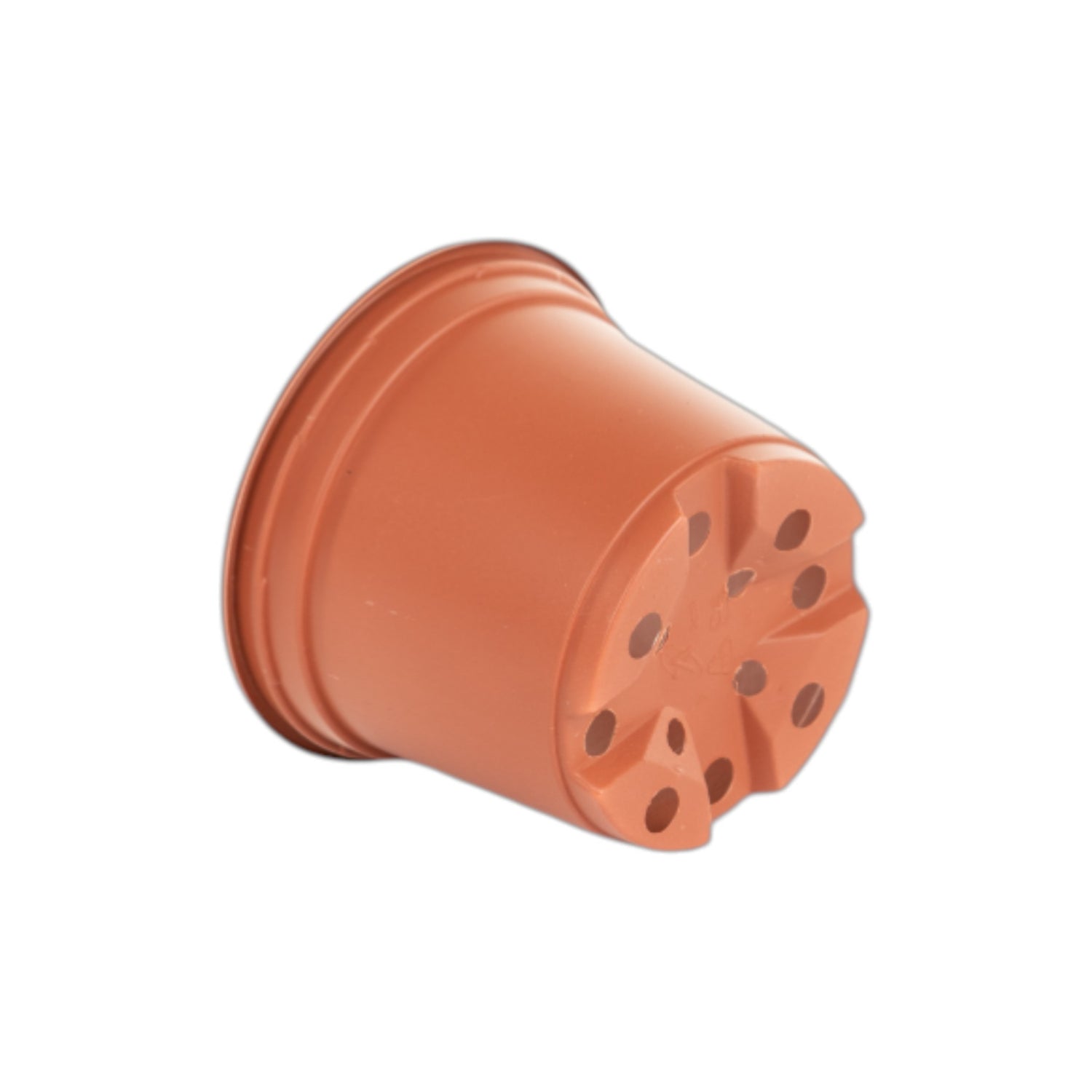 AEROPLAS 9cm Thermo-Formed Pot Low TERRACOTTA
