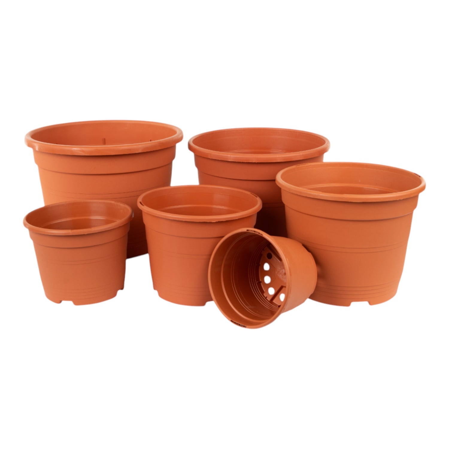 AEROPLAS 3ltr Bajos Planter TERRACOTTA