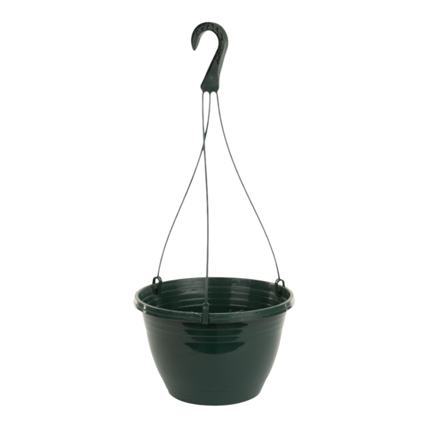 AEROPLAS 25cm 5L Hanging Pot GREEN