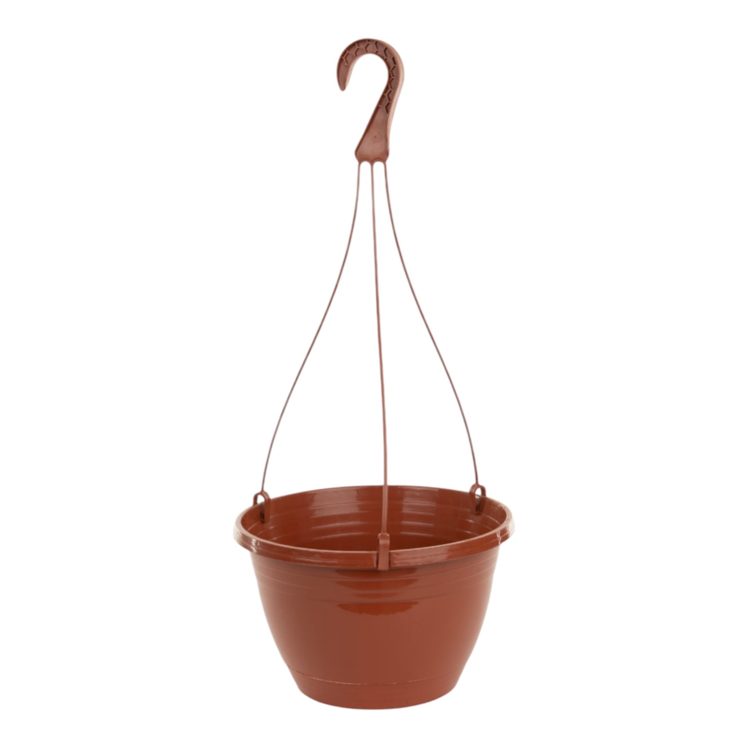 AEROPLAS 25cm 5L Hanging Pot TERRACOTTA