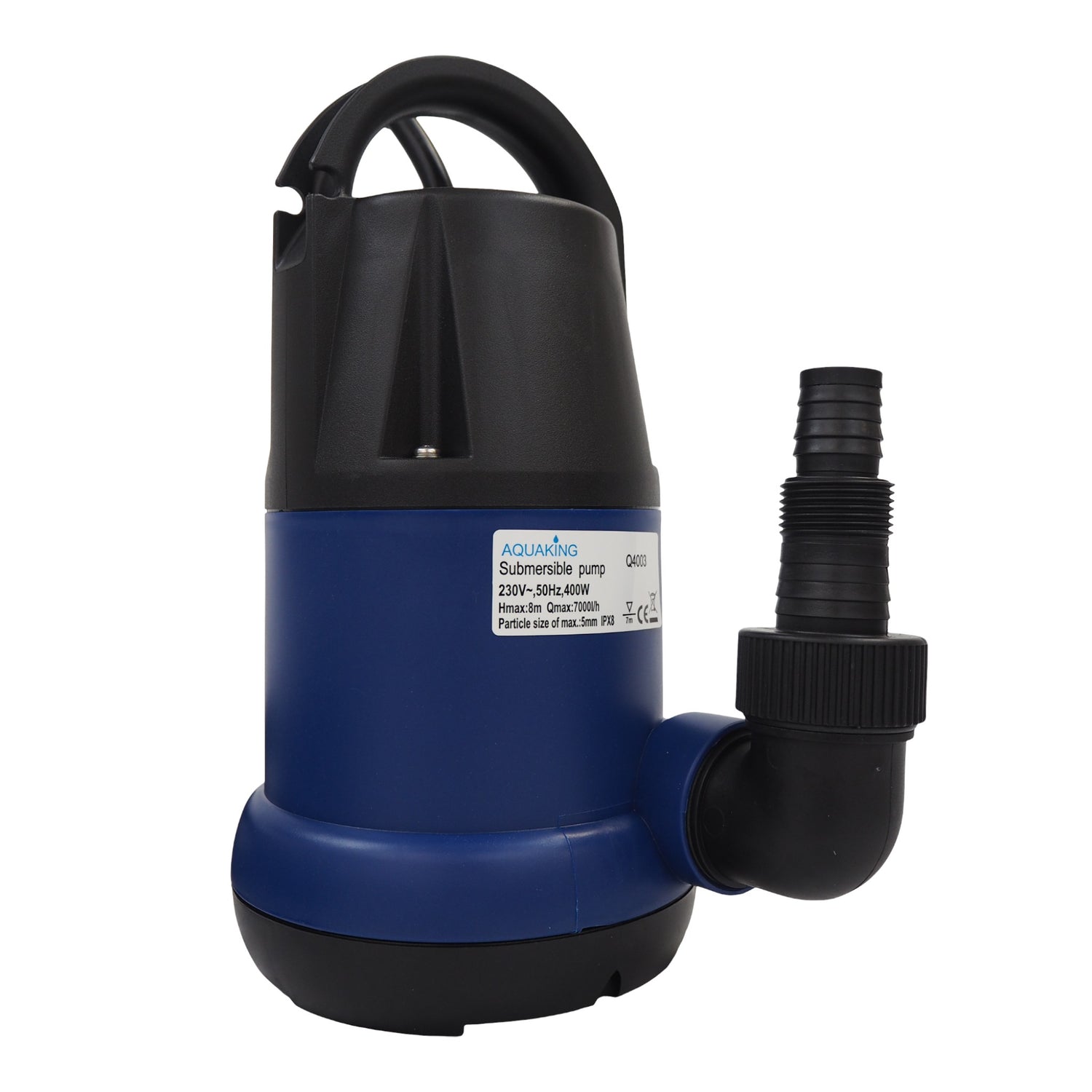 Aquaking Pump Q4003 - 7000 l/h Including Adaptor