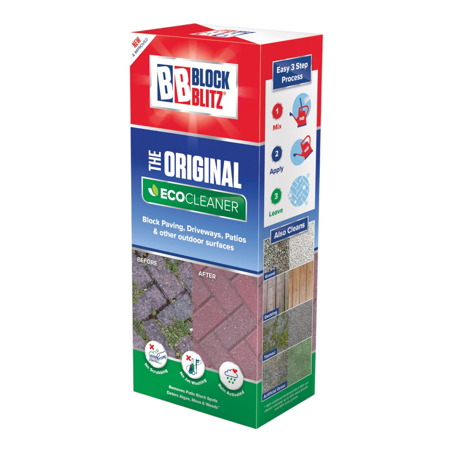 BLOCK BLITZ Original Eco Cleaner 2 x 380g pouches