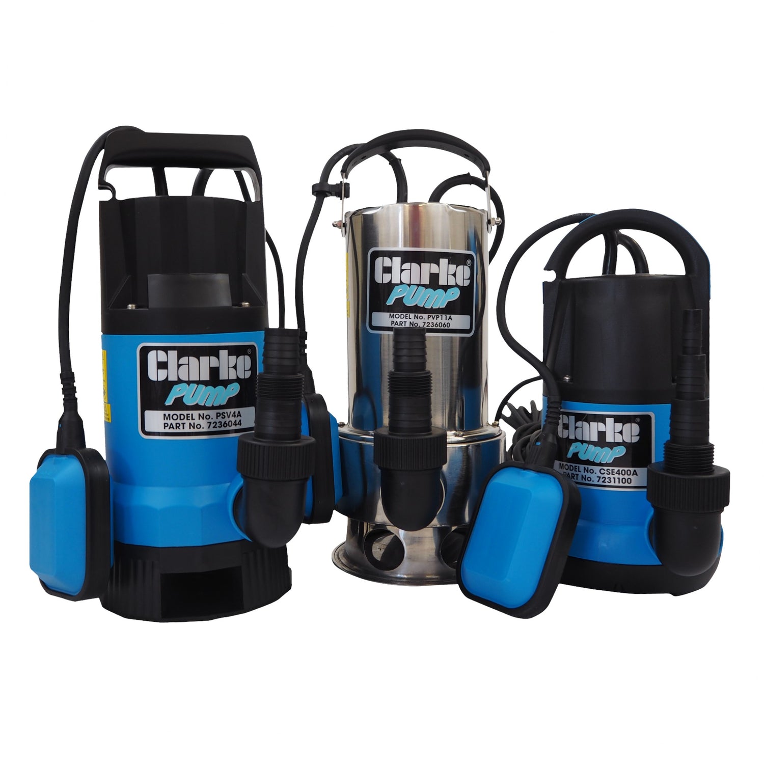 Clarke 750W Submersible Pump - Flow rate 216lpm