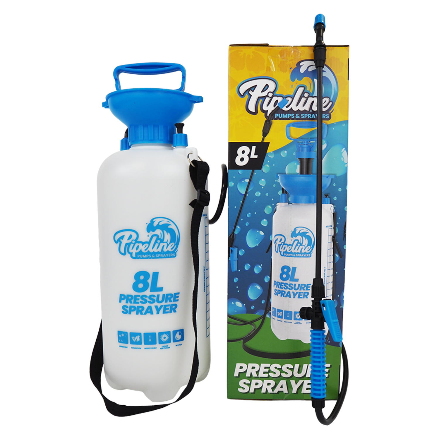 Pipeline Pressure Sprayer - 8L