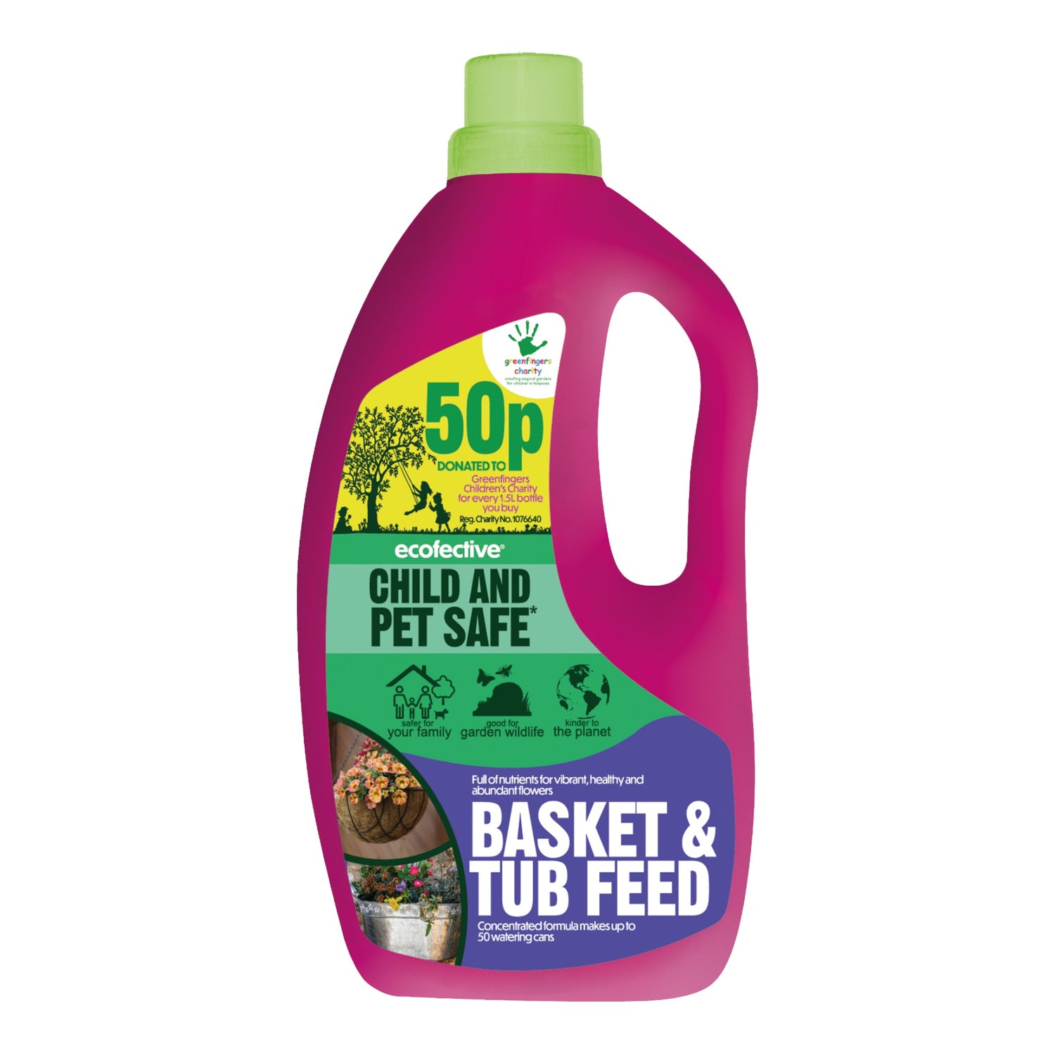 Basket & Tub Feed Concentrate Greenfingers 1.5L
