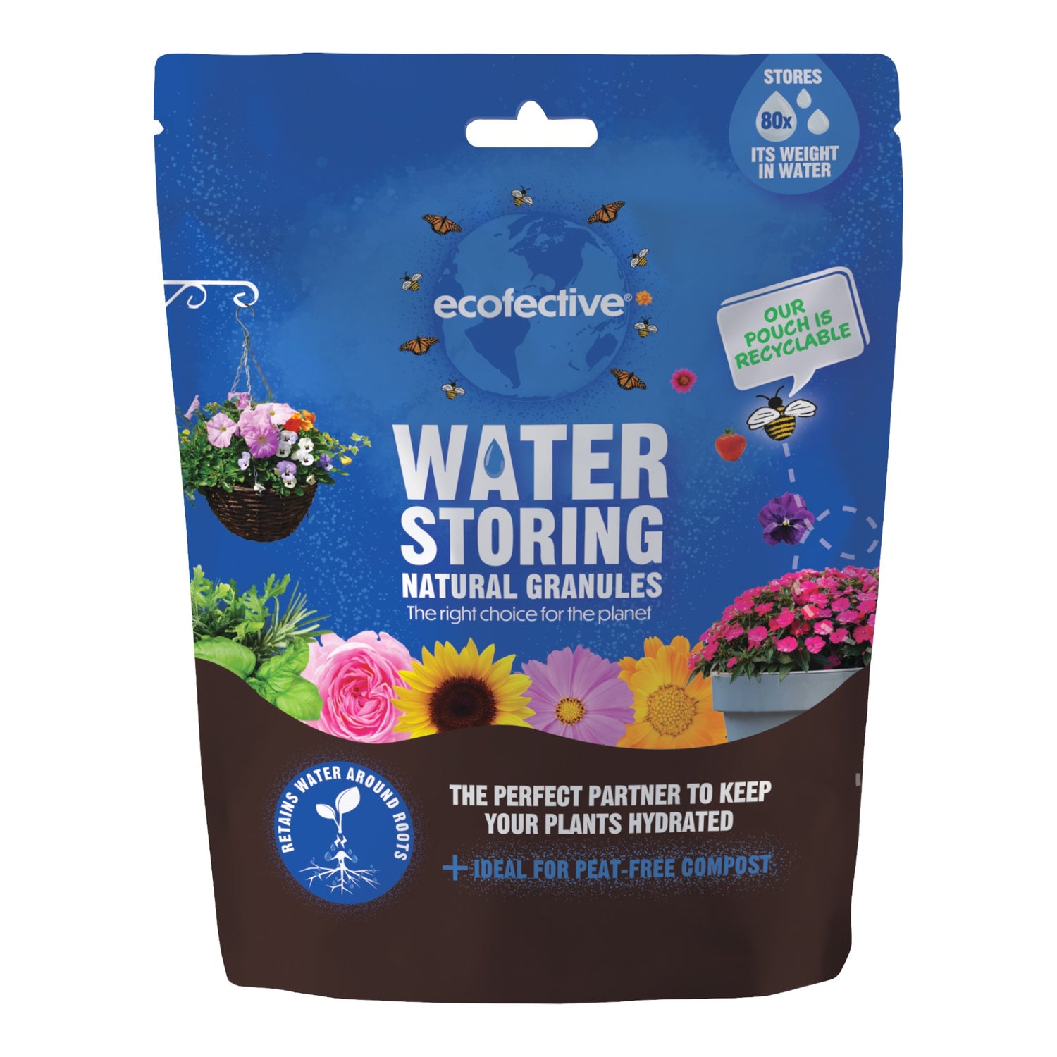 Natural Water Storing Granules  350g