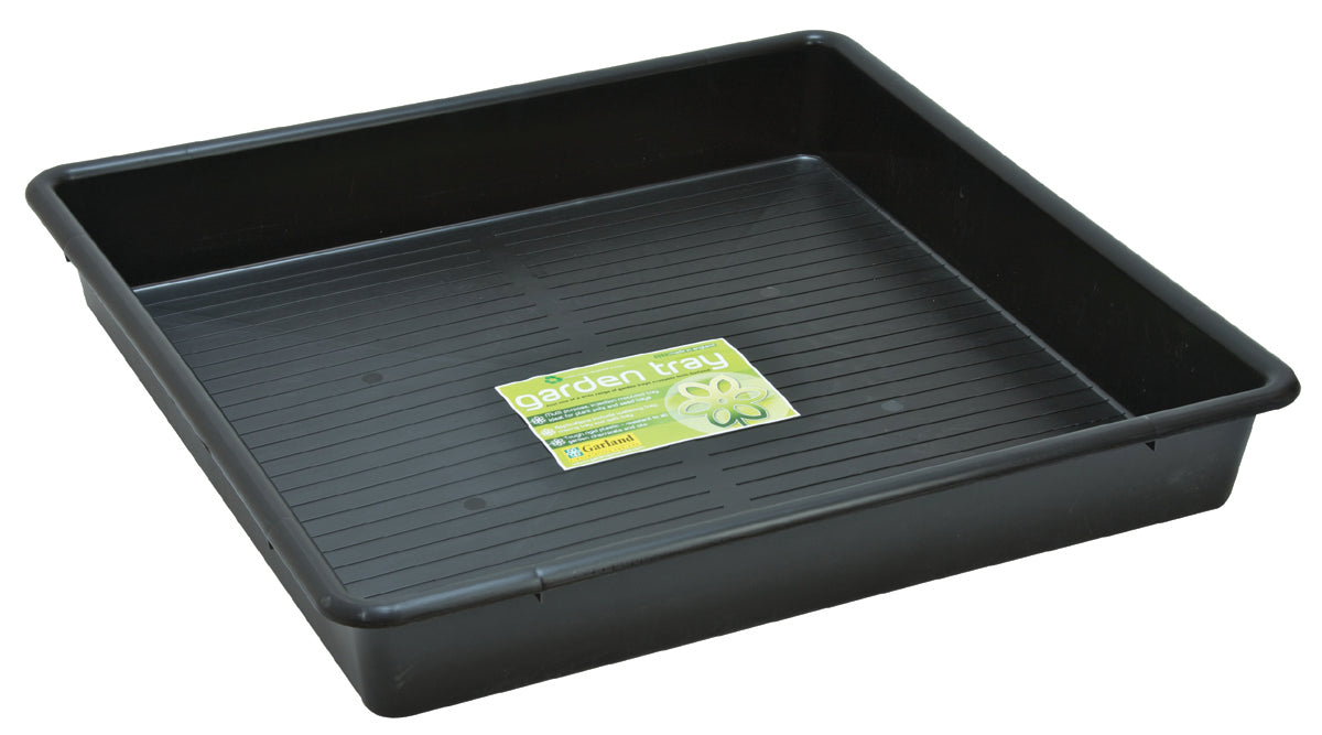 GARLAND 60cm Square Tray Black