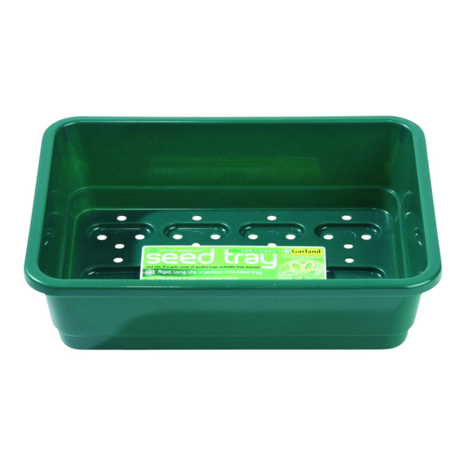 GARLAND Small Seed Tray Green With Holes