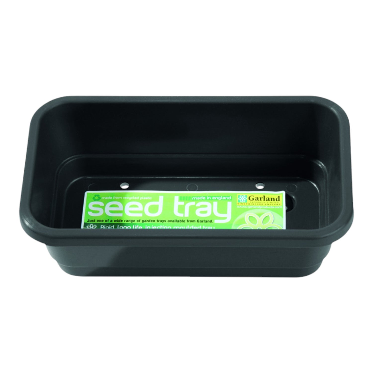 GARLAND Mini Seed Tray Black With Holes