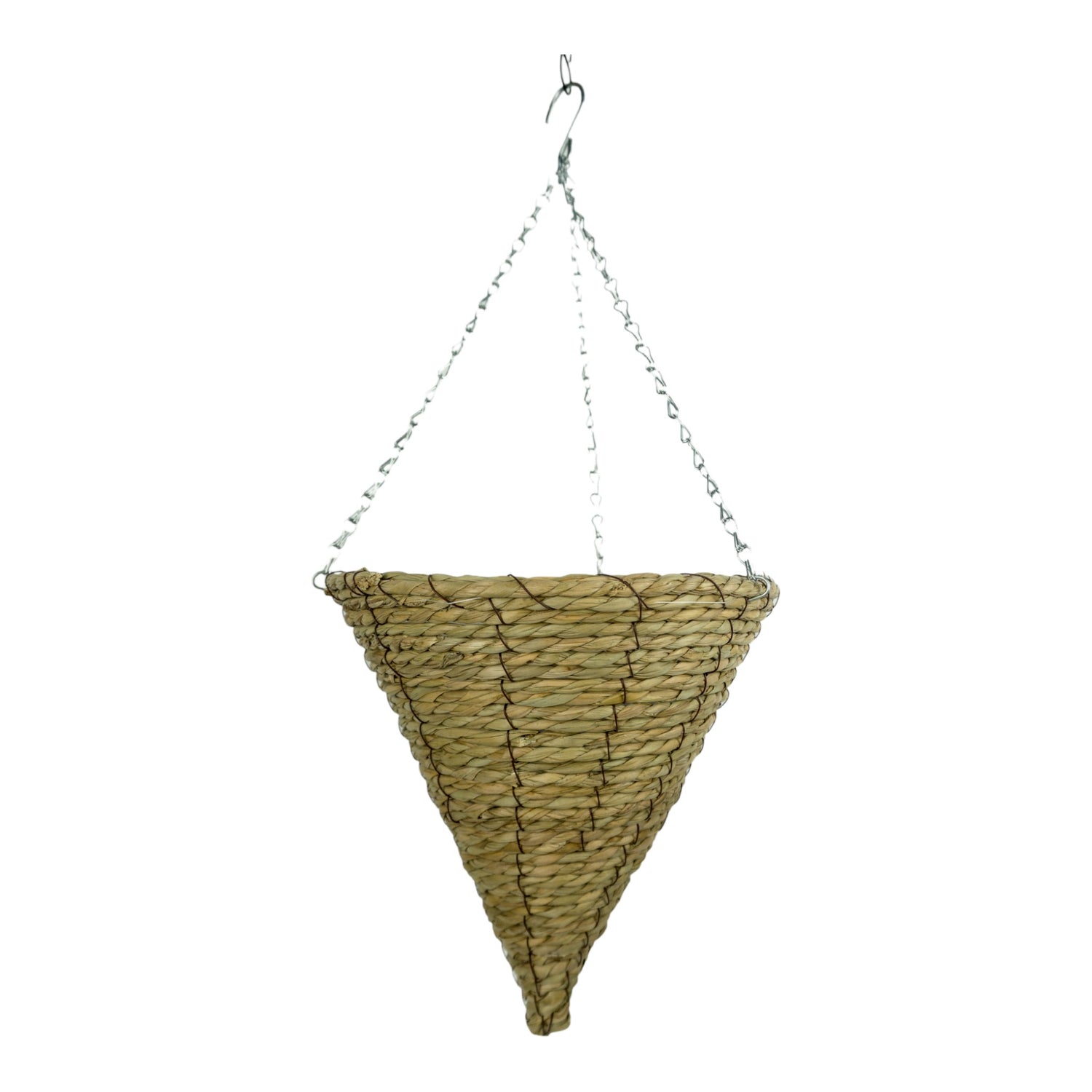 GROWERS OWN Cliveden 12" Cone Hanging Basket - Water Grass
