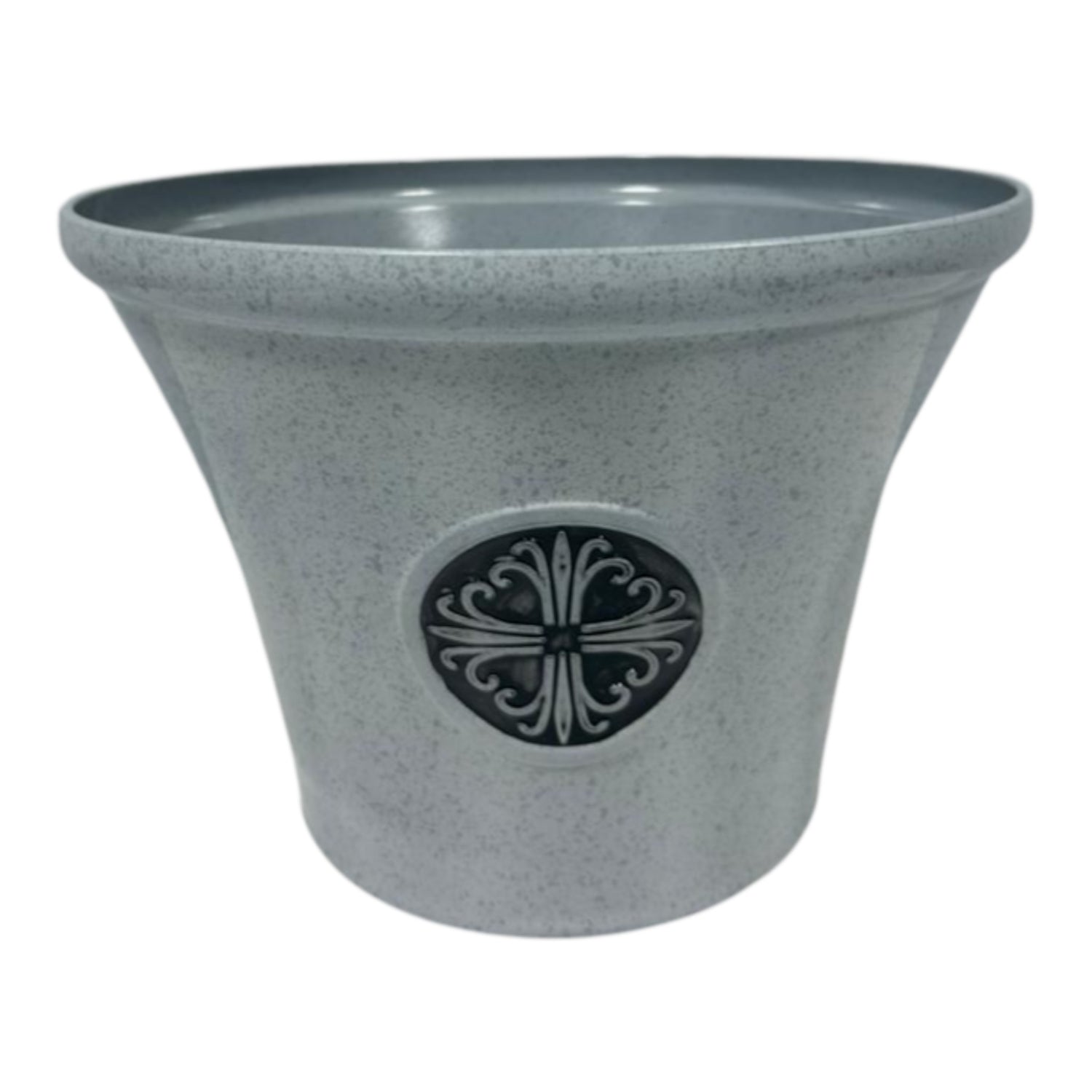 GROWERS OWN 14.75" Decorative Grey Planter