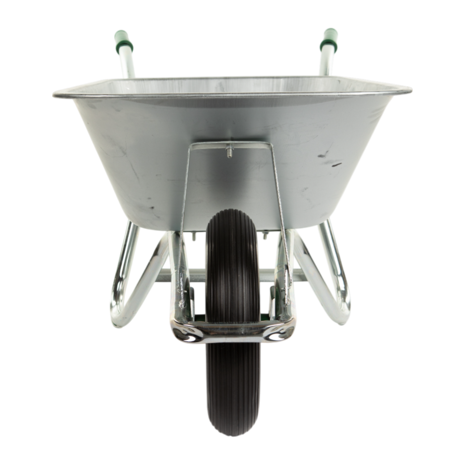 GROWERS OWN 160kg Galvanised Steel Wheelbarrow with Run Flat Tyre