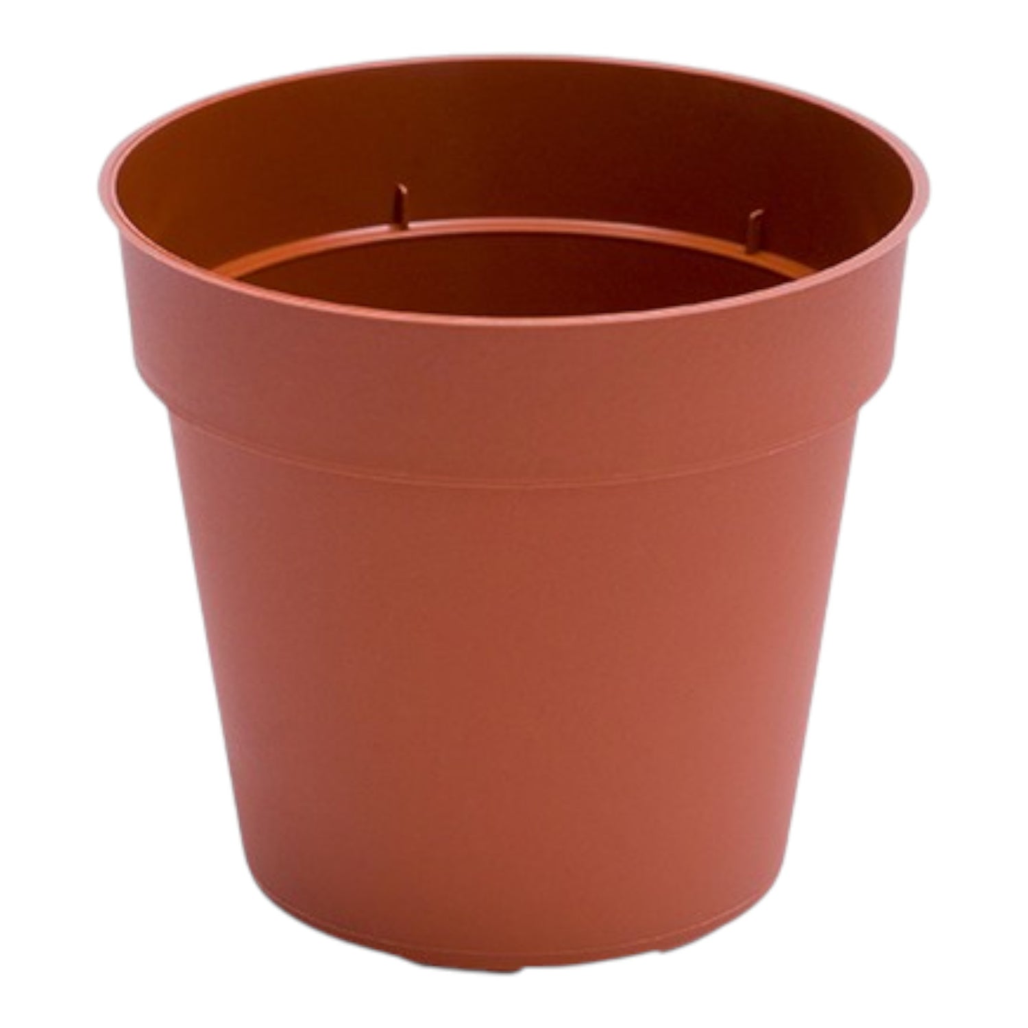 MODIFORM 9cm 5 degree injection moulded PP pot TERRACOTTA (Case of 1560)