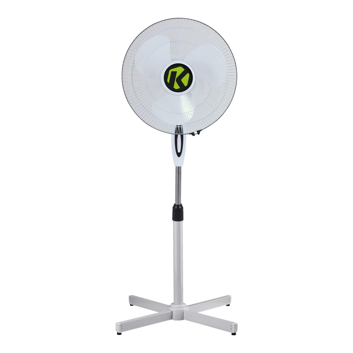Krystal 16” Oscillating Pedestal Fan - Cross X Base