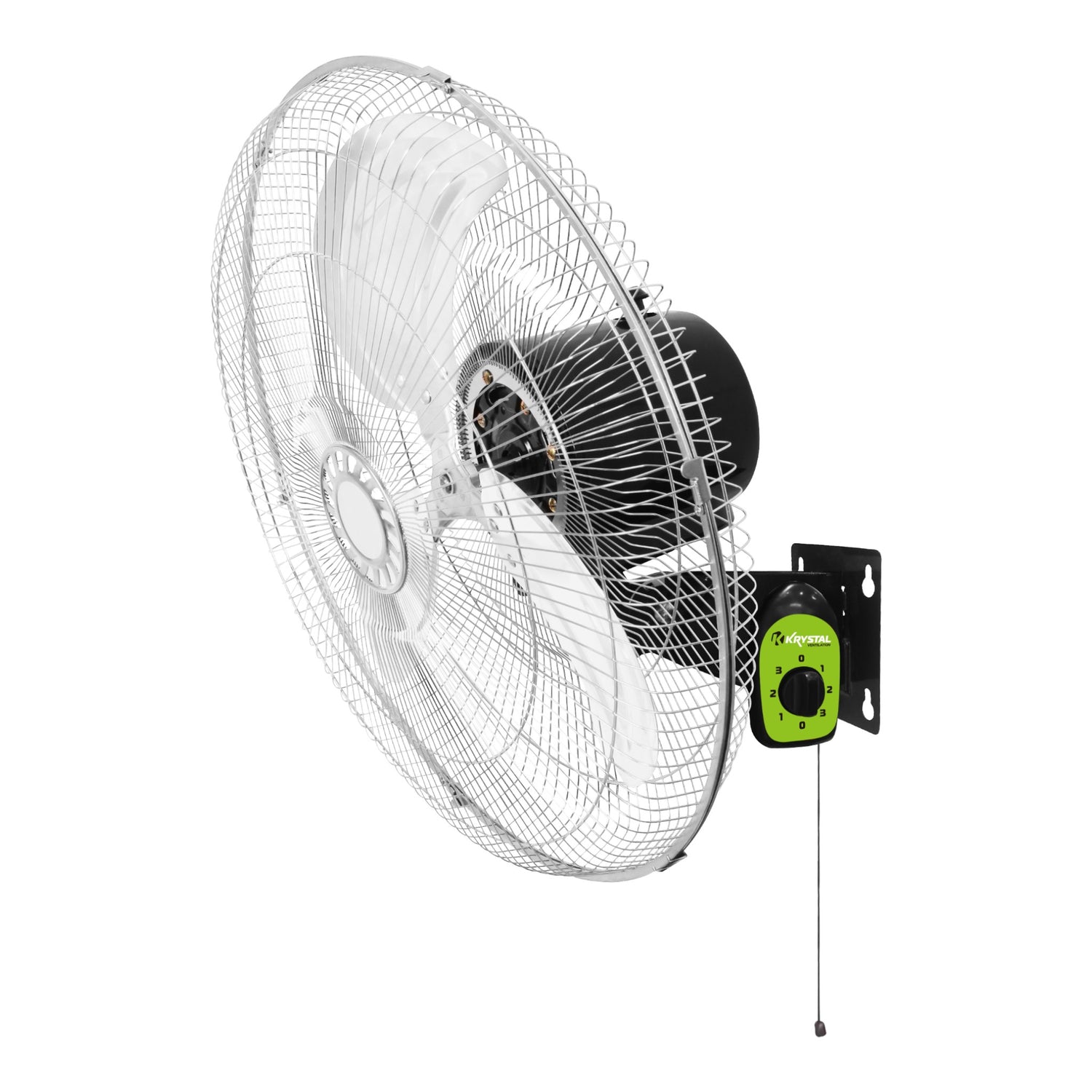 Krystal 18" Metal Wall Fan 3 Speed