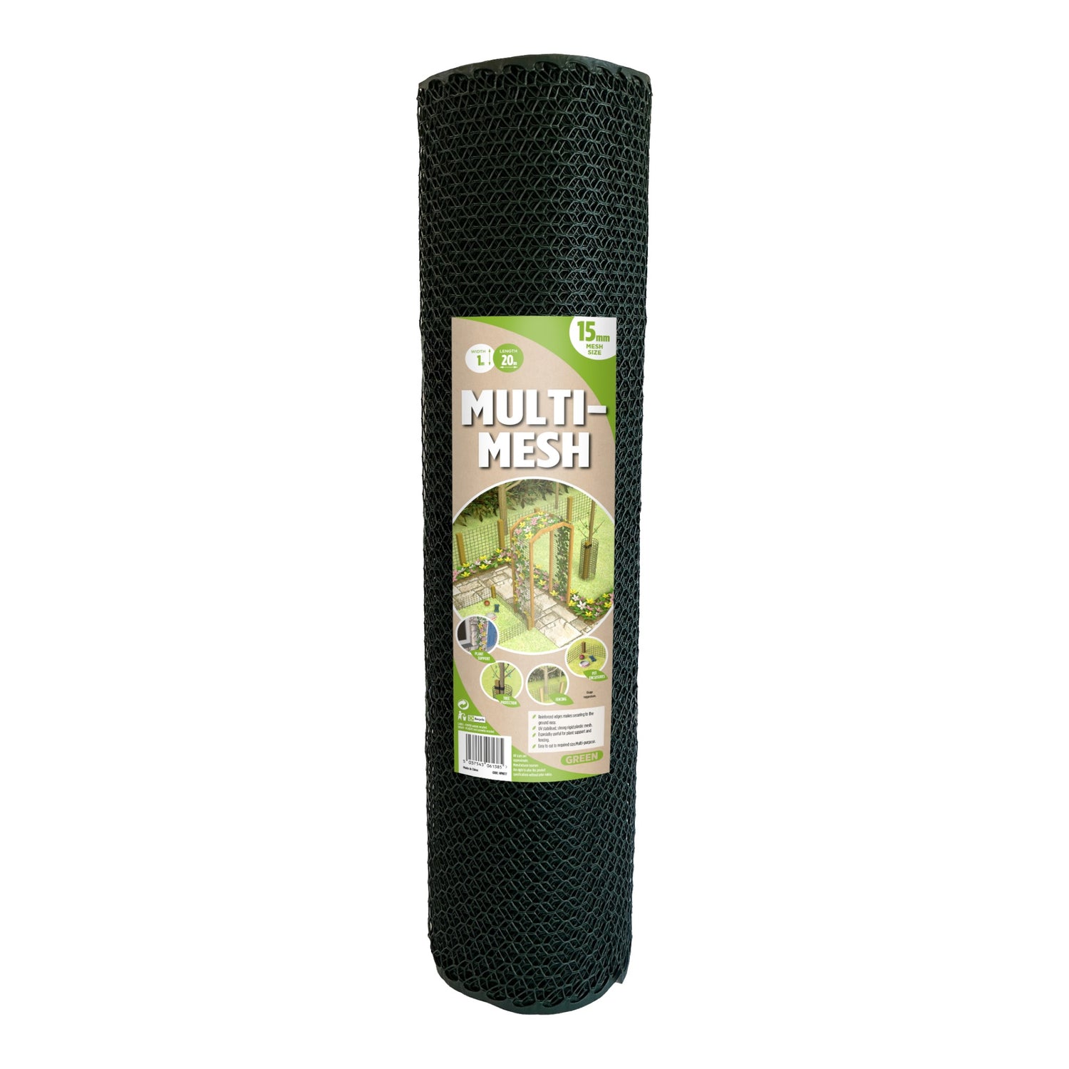 Multi Mesh 1m x 20m 270gsm 15mm x15mm