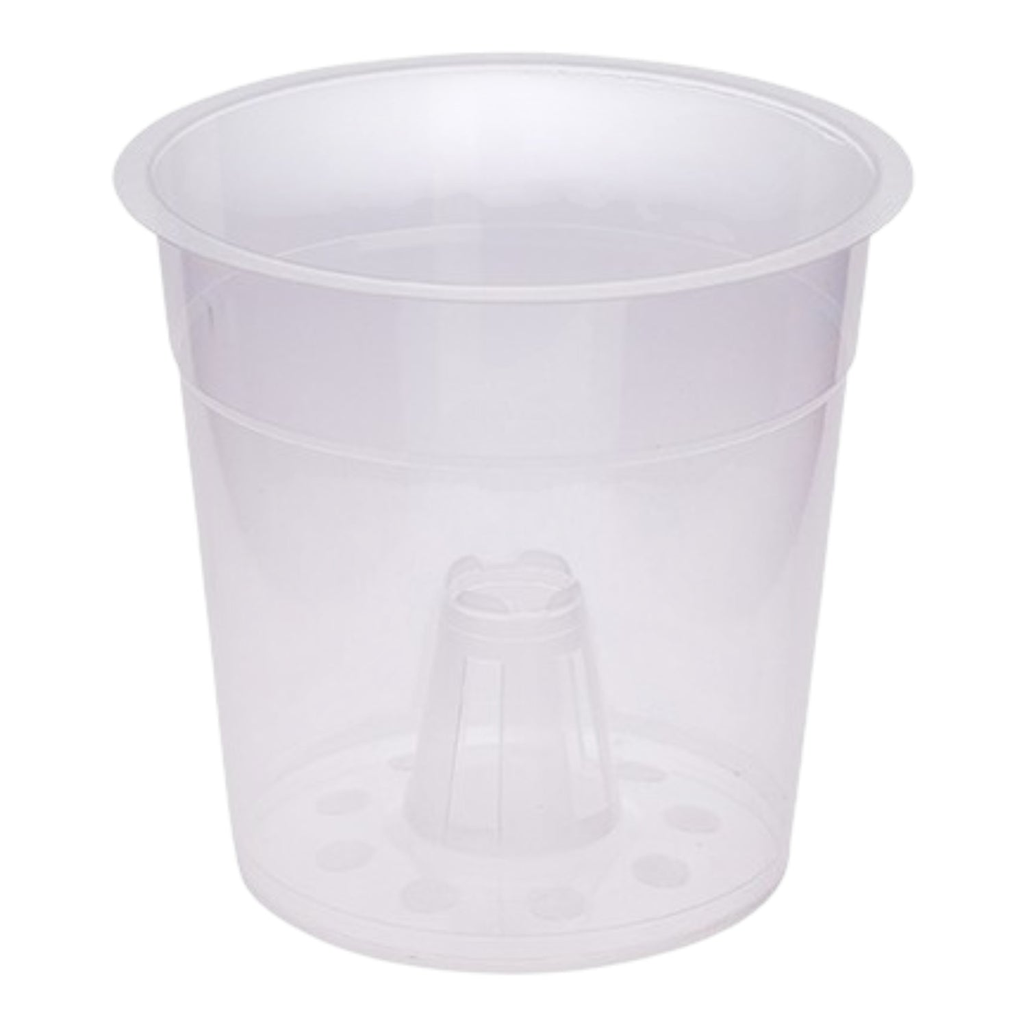 MODIFORM 12cm Orchid thermoformed PP pot TRANSPARENT