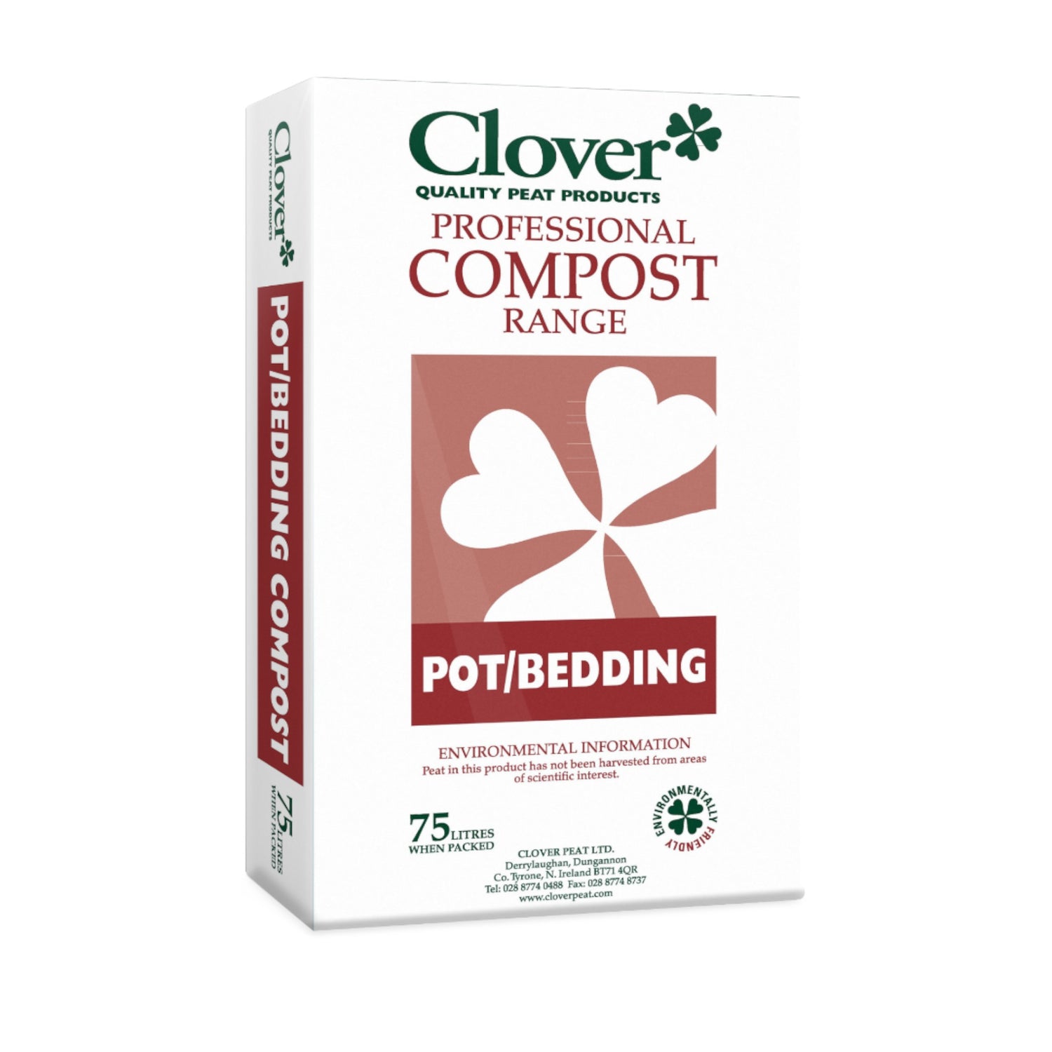 CLOVER 75L POT/BEDDING