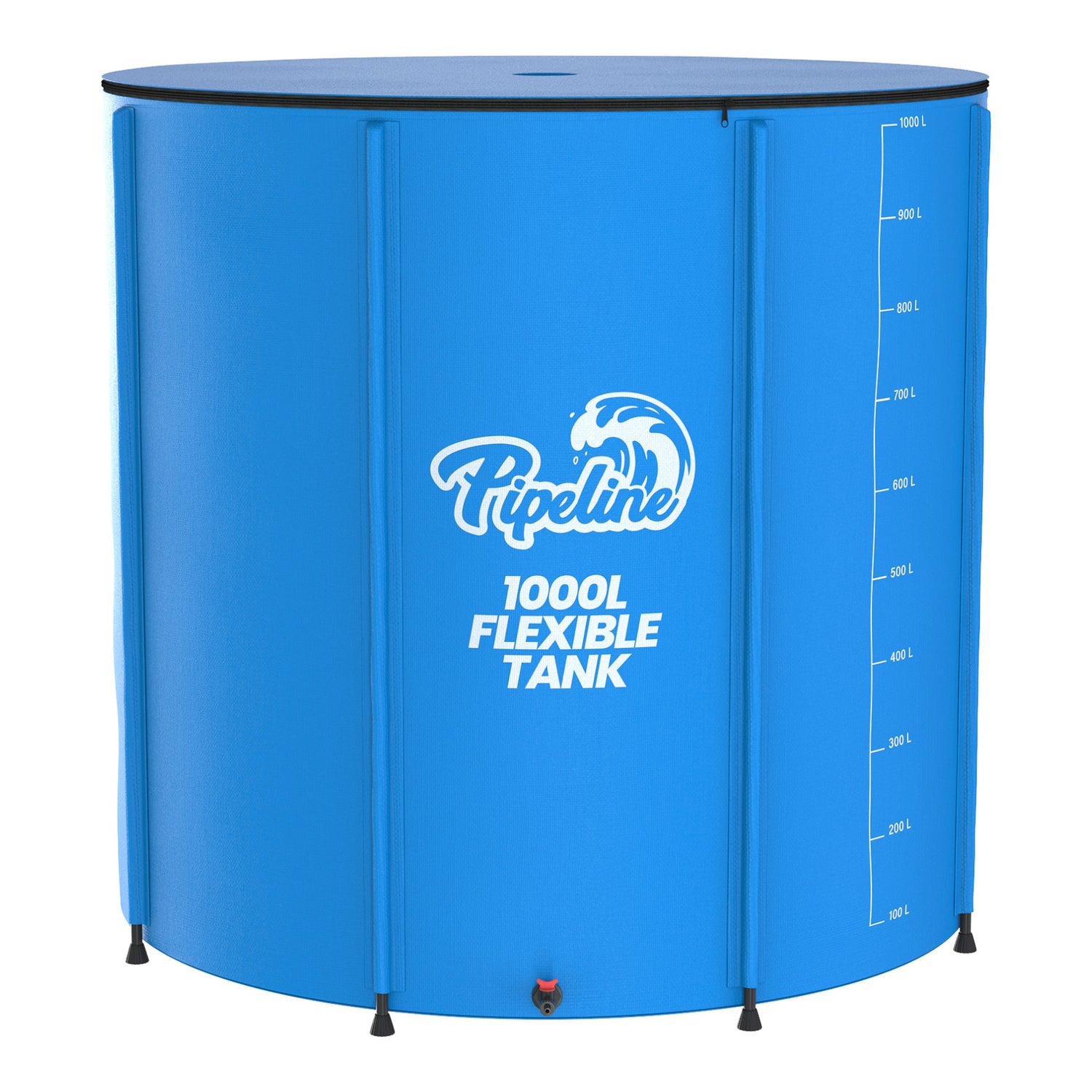 Pipeline Flexible Water Tank / Rain Barrel 1000L