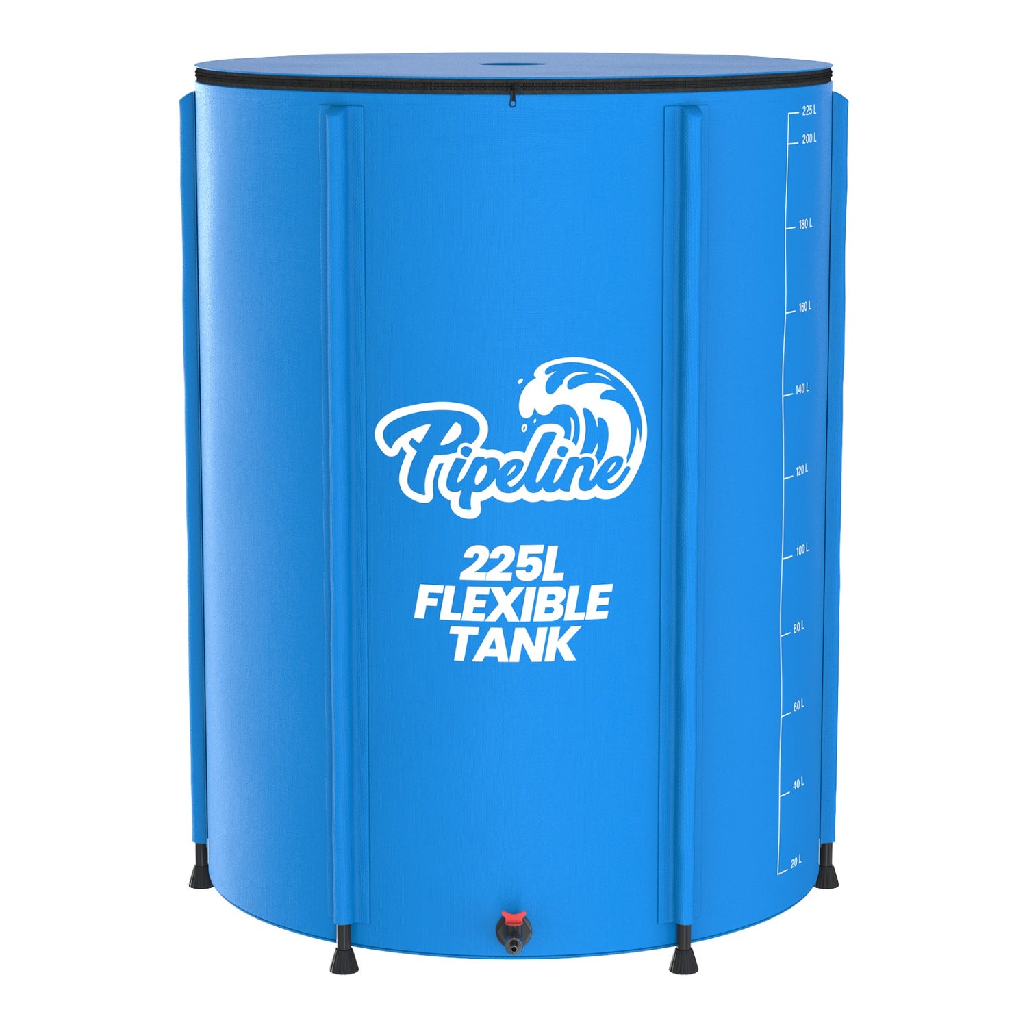 Pipeline Flexible Water Tank / Rain Barrel 225L