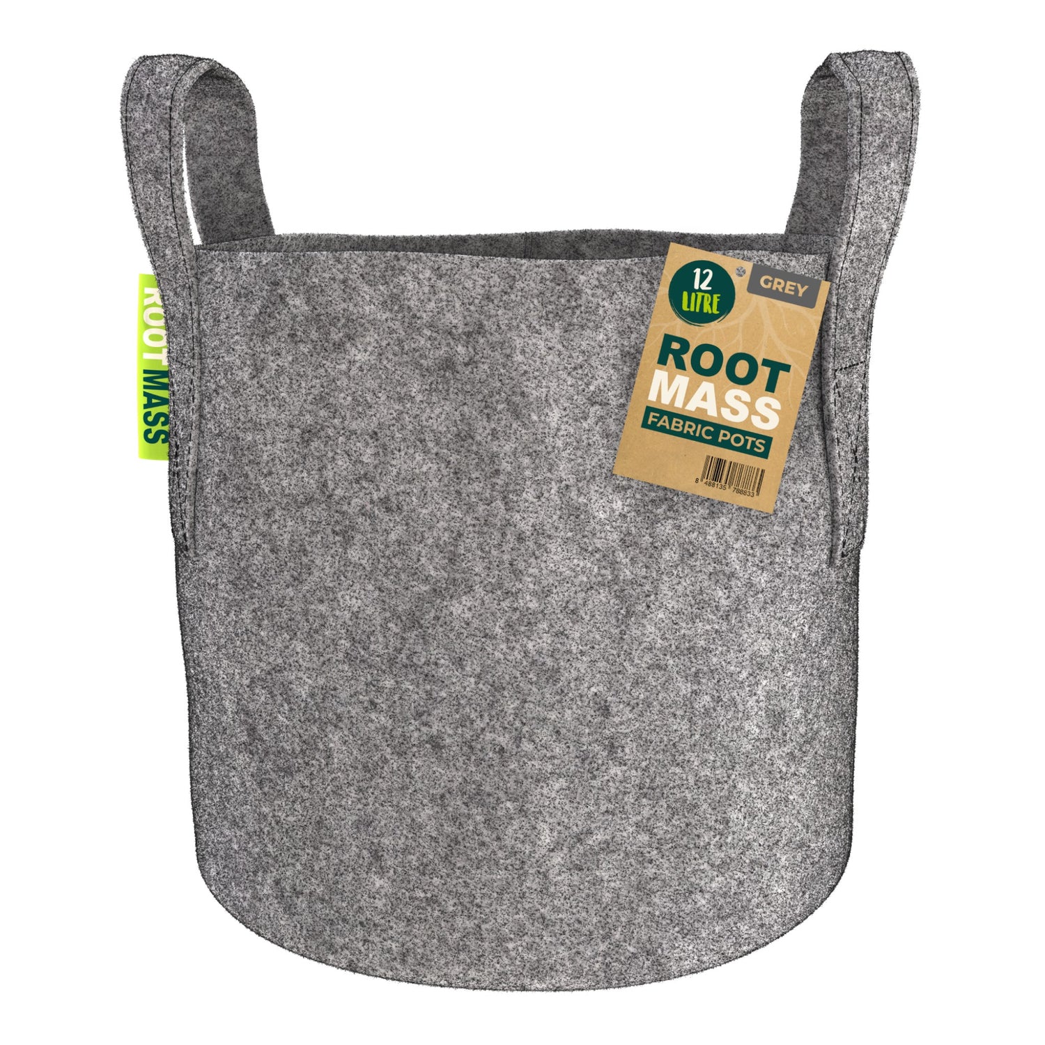GREY RootMASS 12L Fabric Pot