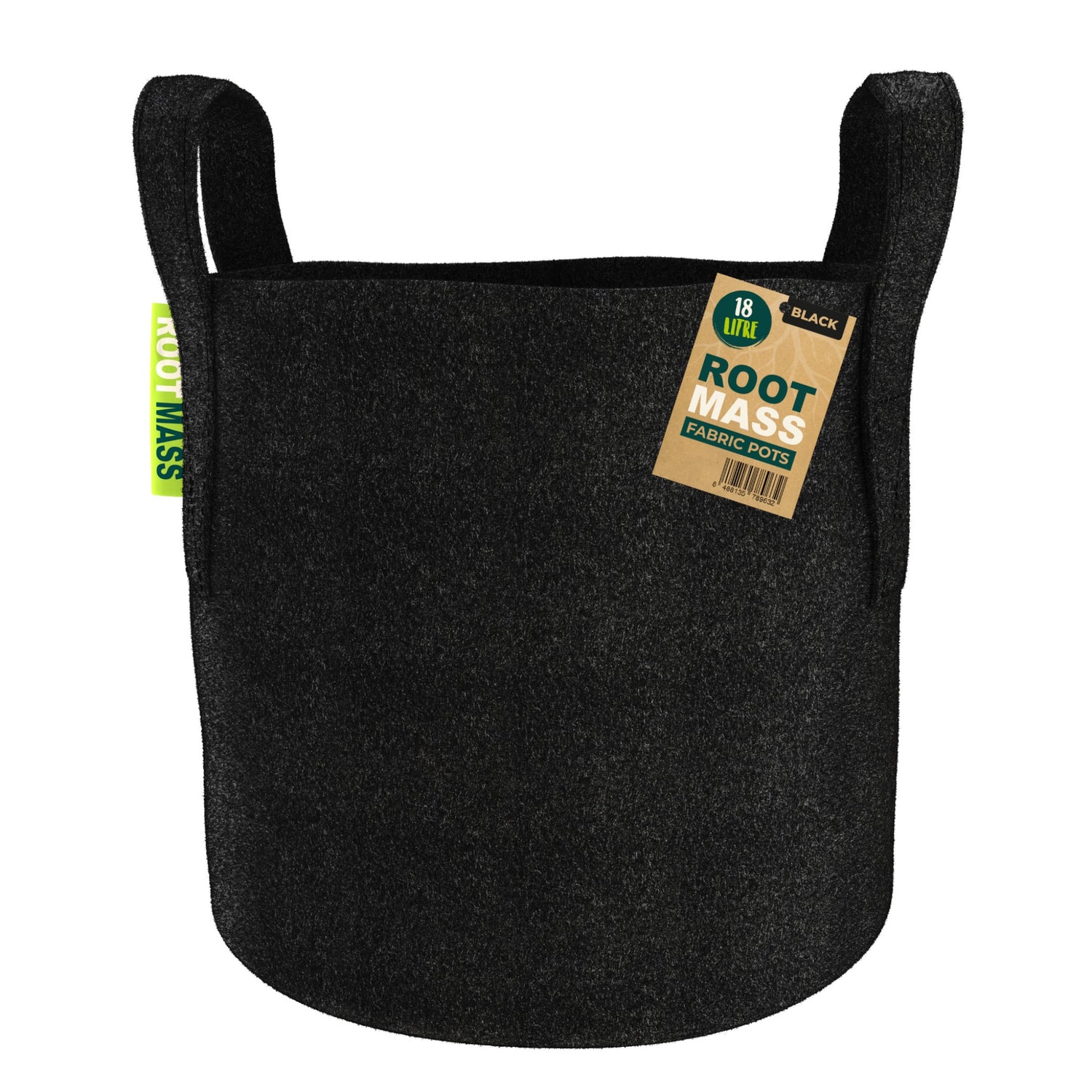BLACK RootMASS 18L Thick Fabric Pot