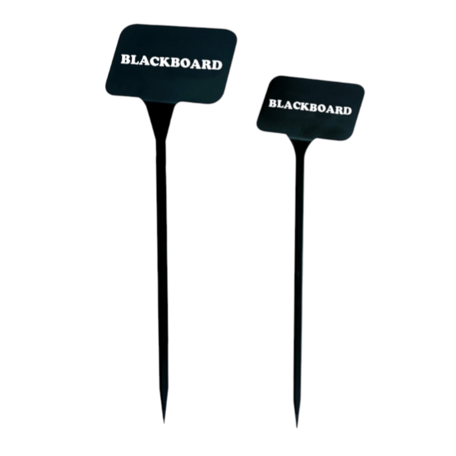 Angled Head Labels 720mm BLACKBOARD - Pack of 25