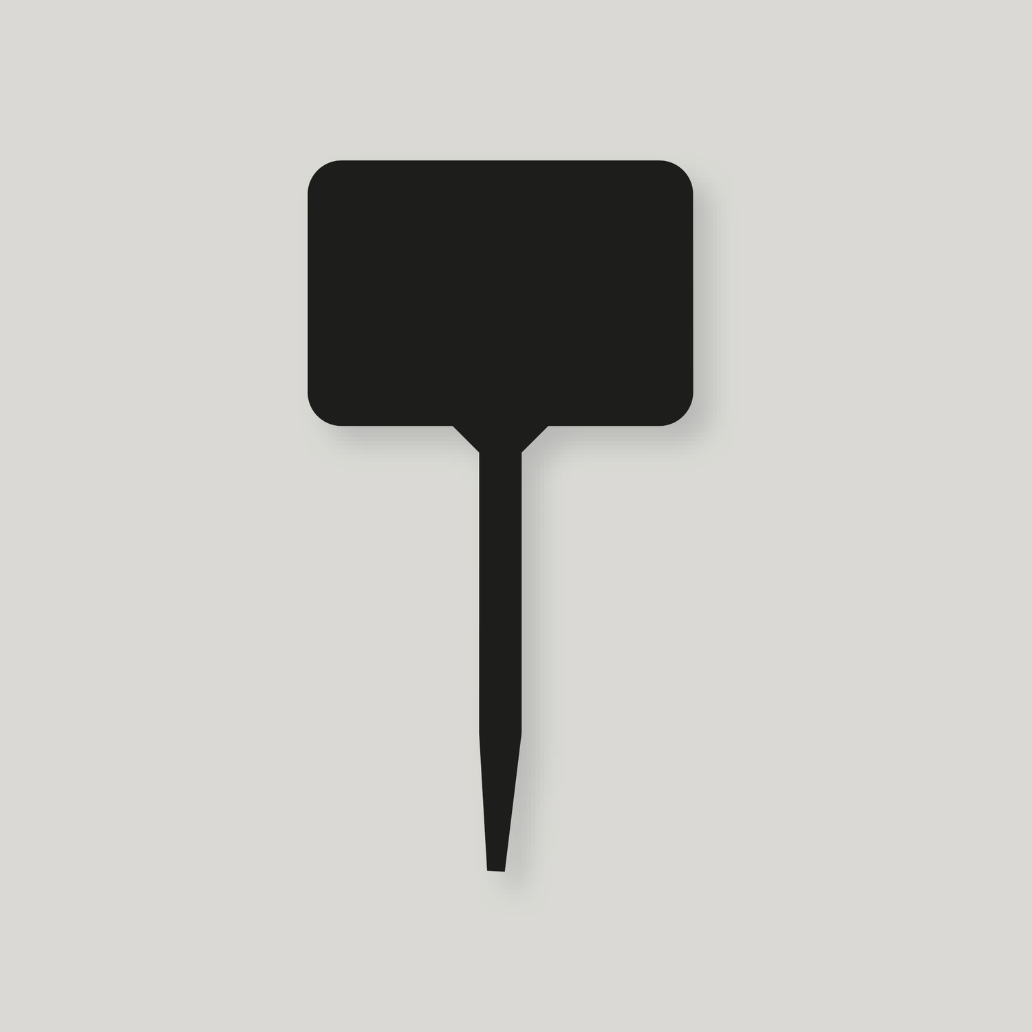T Labels 200mm BLACK - Pack of 100