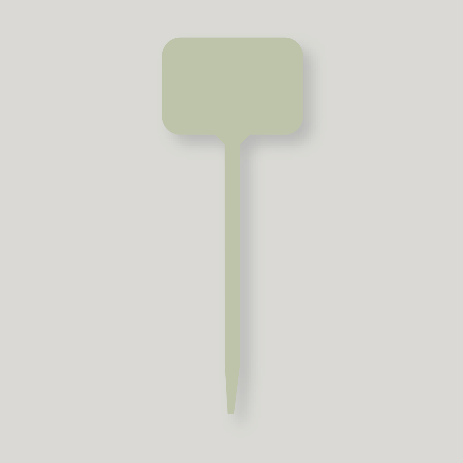 T Labels 150mm Grey - Pack of 100