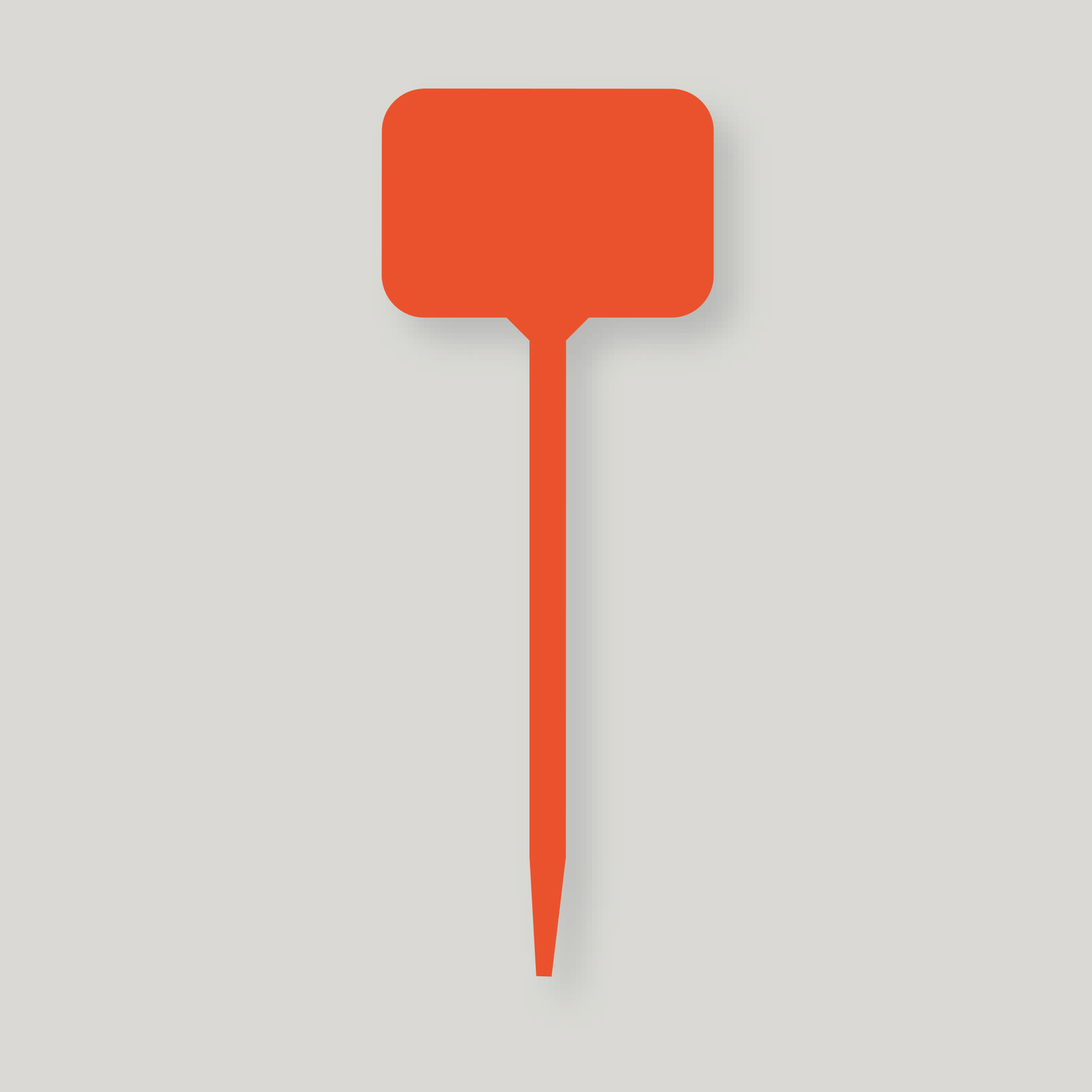 T Labels 150mm Orange - Pack of 100