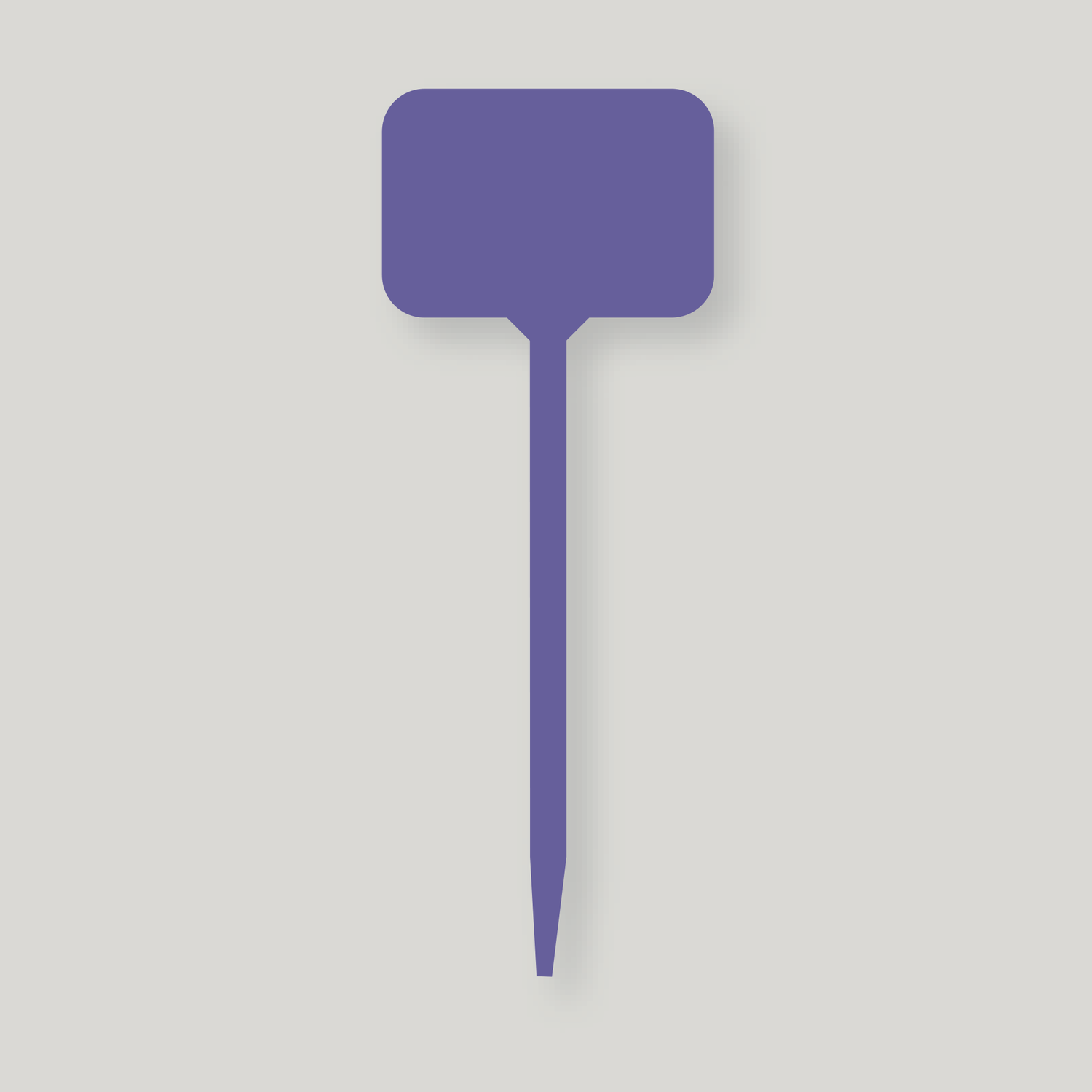 T Labels 150mm Purple - Pack of 100