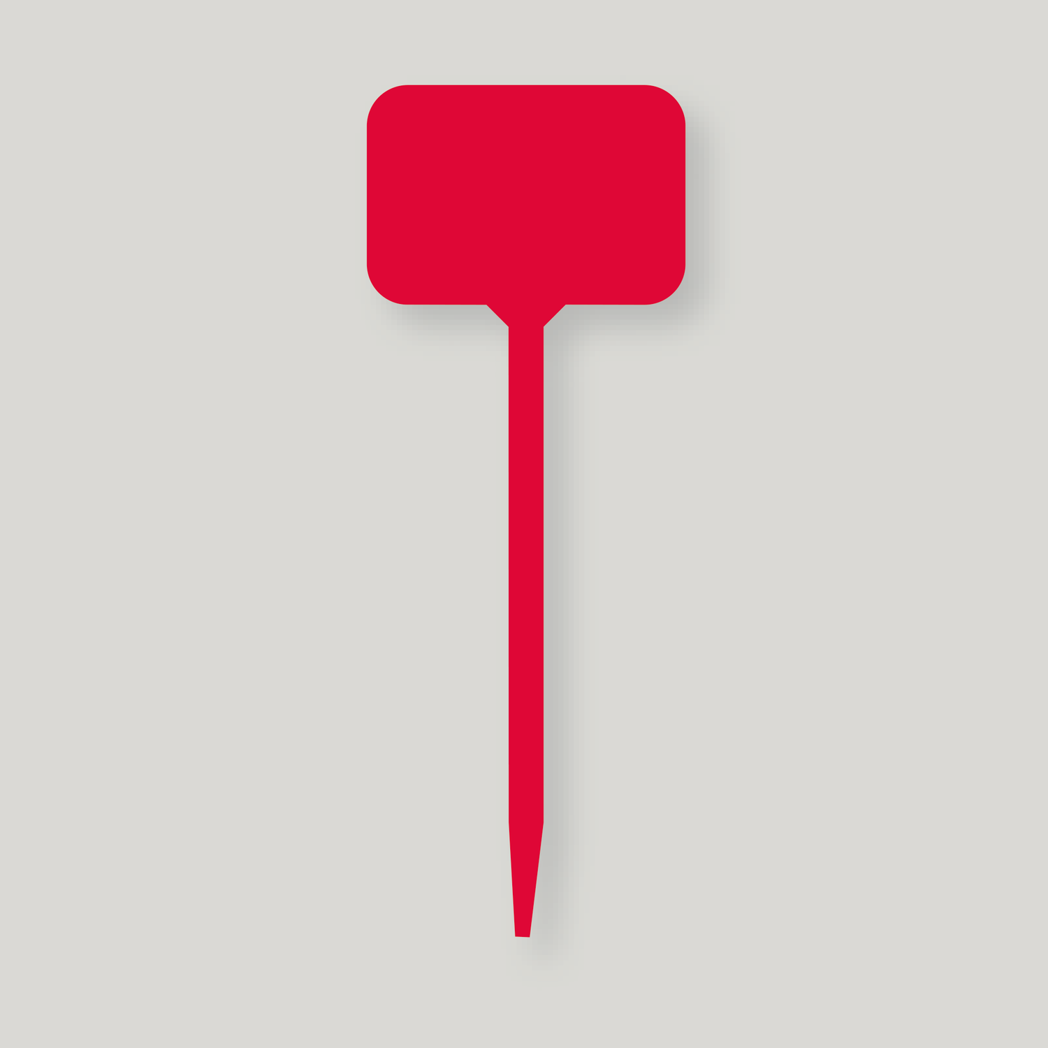 T Labels 150mm Red - Pack of 100