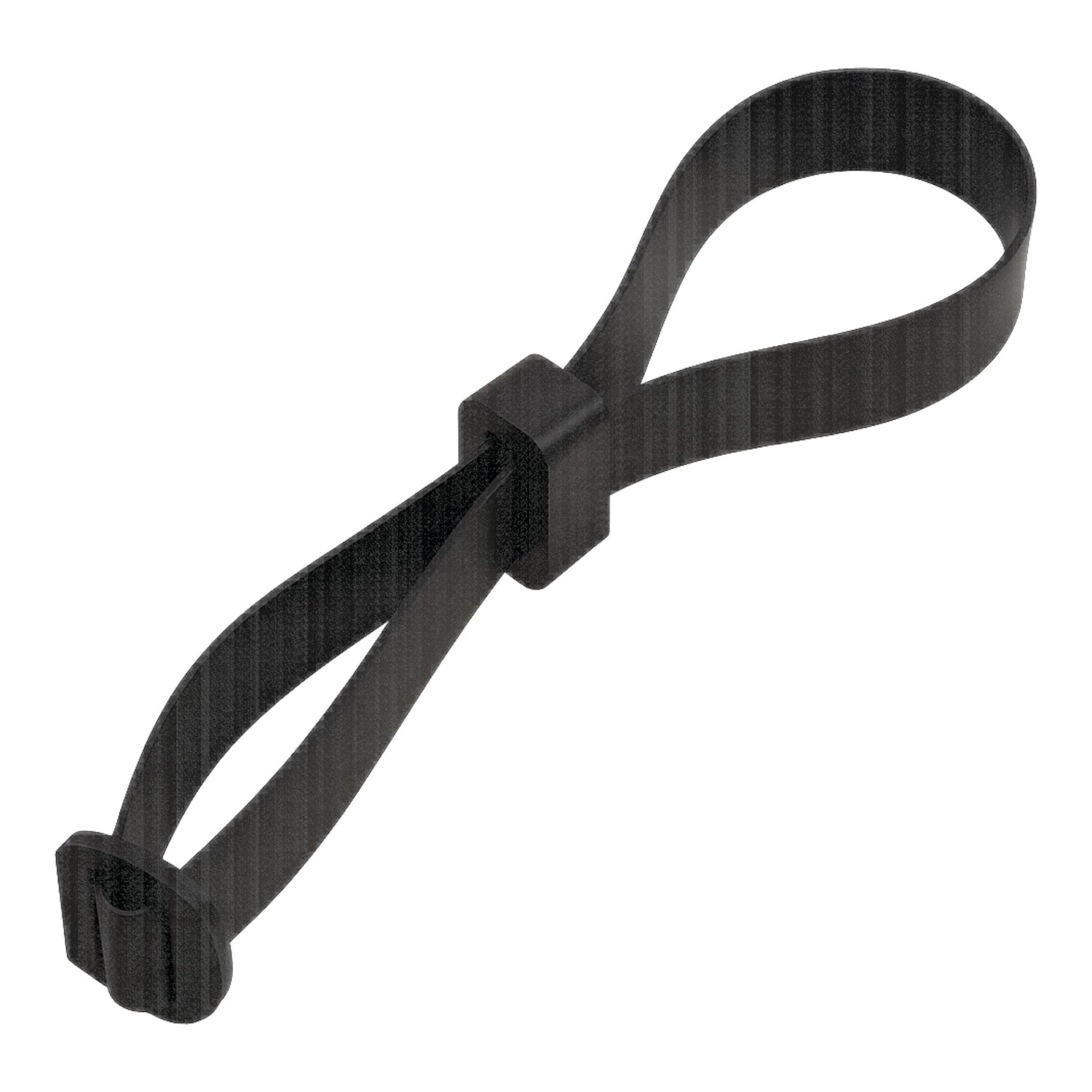60cm / 24" Soft Buckle Tree Tie BLACK
