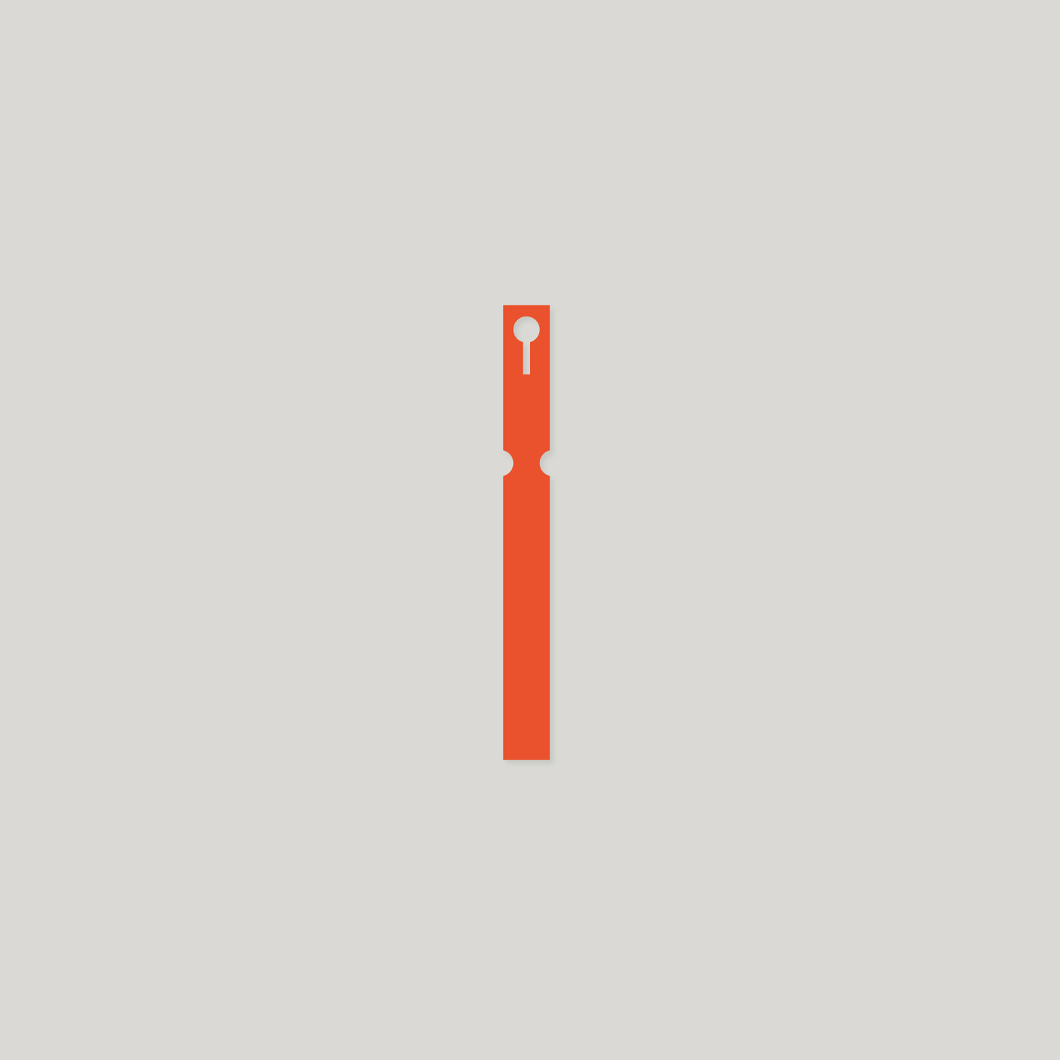Self-Tie VINYL Labels Loop Lock - 16mm x 160mm ORANGE - Pack of 100