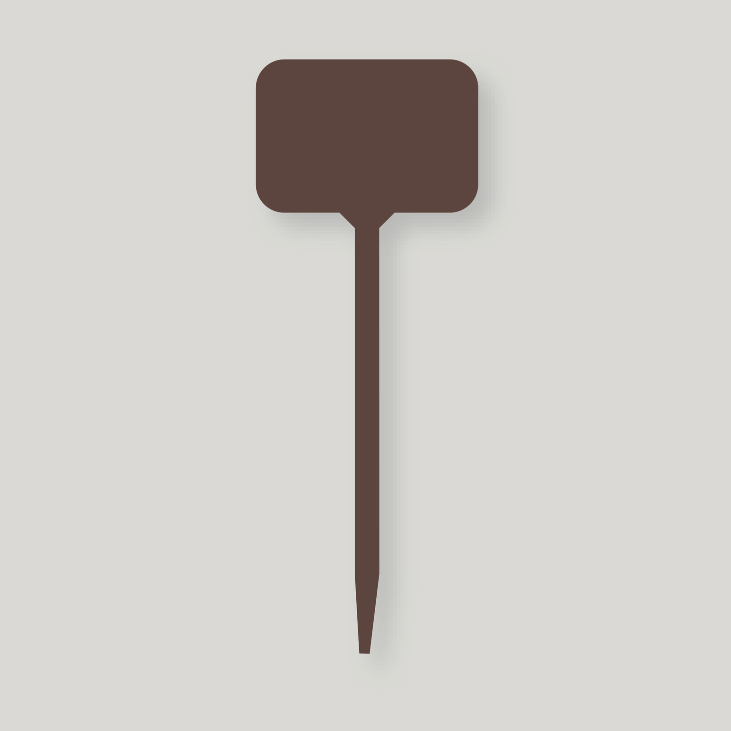 T Labels 150mm Brown - Pack of 100