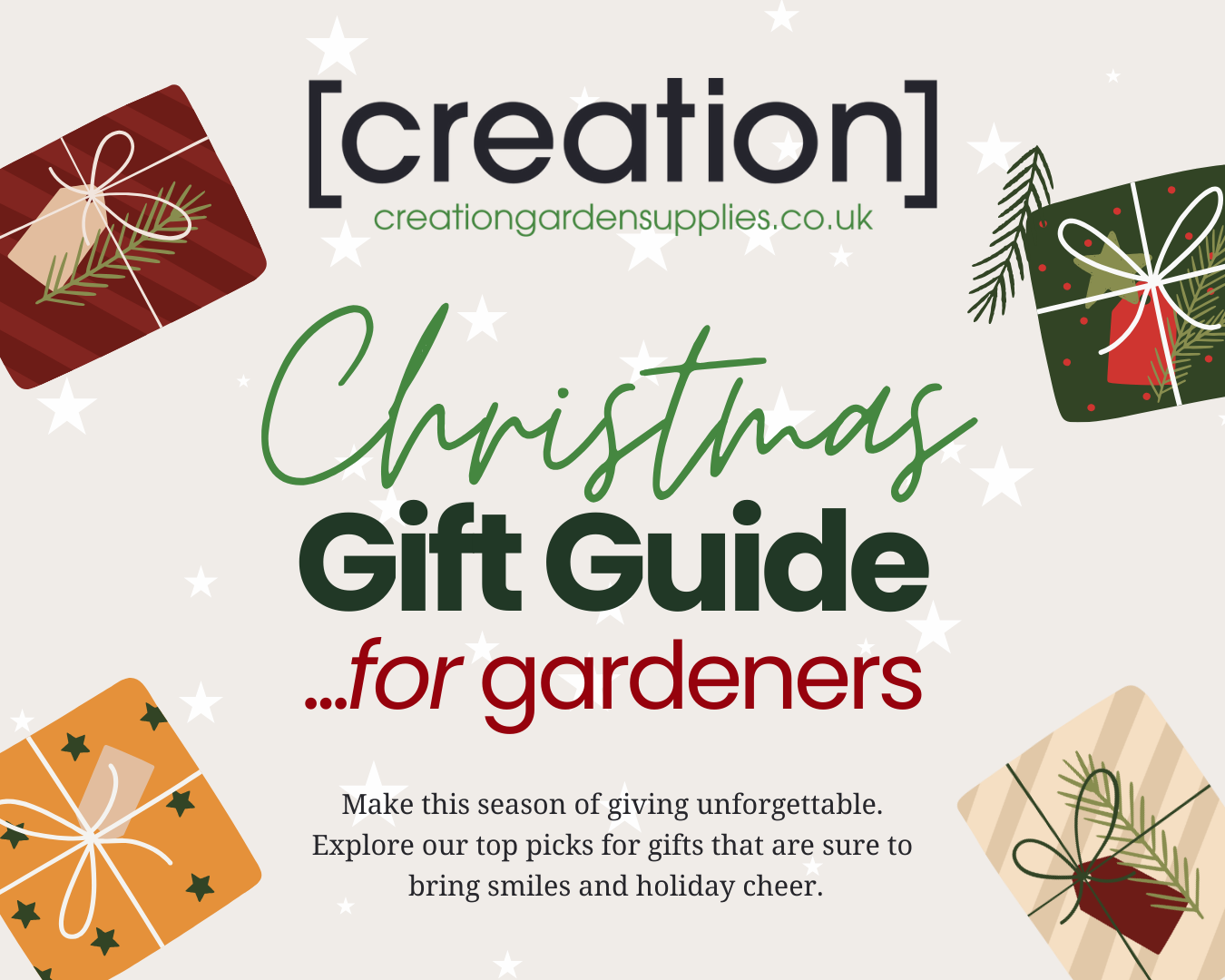 Our Christmas Gift Guide for Gardeners 🎁